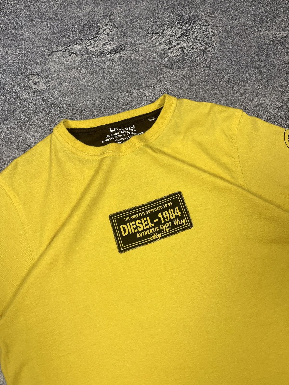 Diesel Vintage Opium Diesel Big Logo Tee Y2K 90s Size US M / EU 48-50 / 2 - 3 Thumbnail