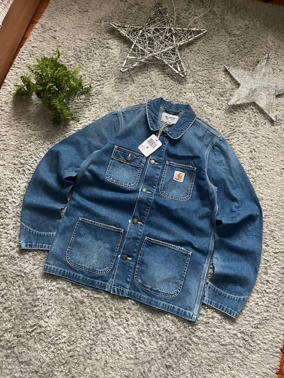Carhartt × Vintage Carhartt Jeans Light Jacket Streetwear Vintage Logo Rare Size US S / EU 44-46 / 1 - 2 Thumbnail