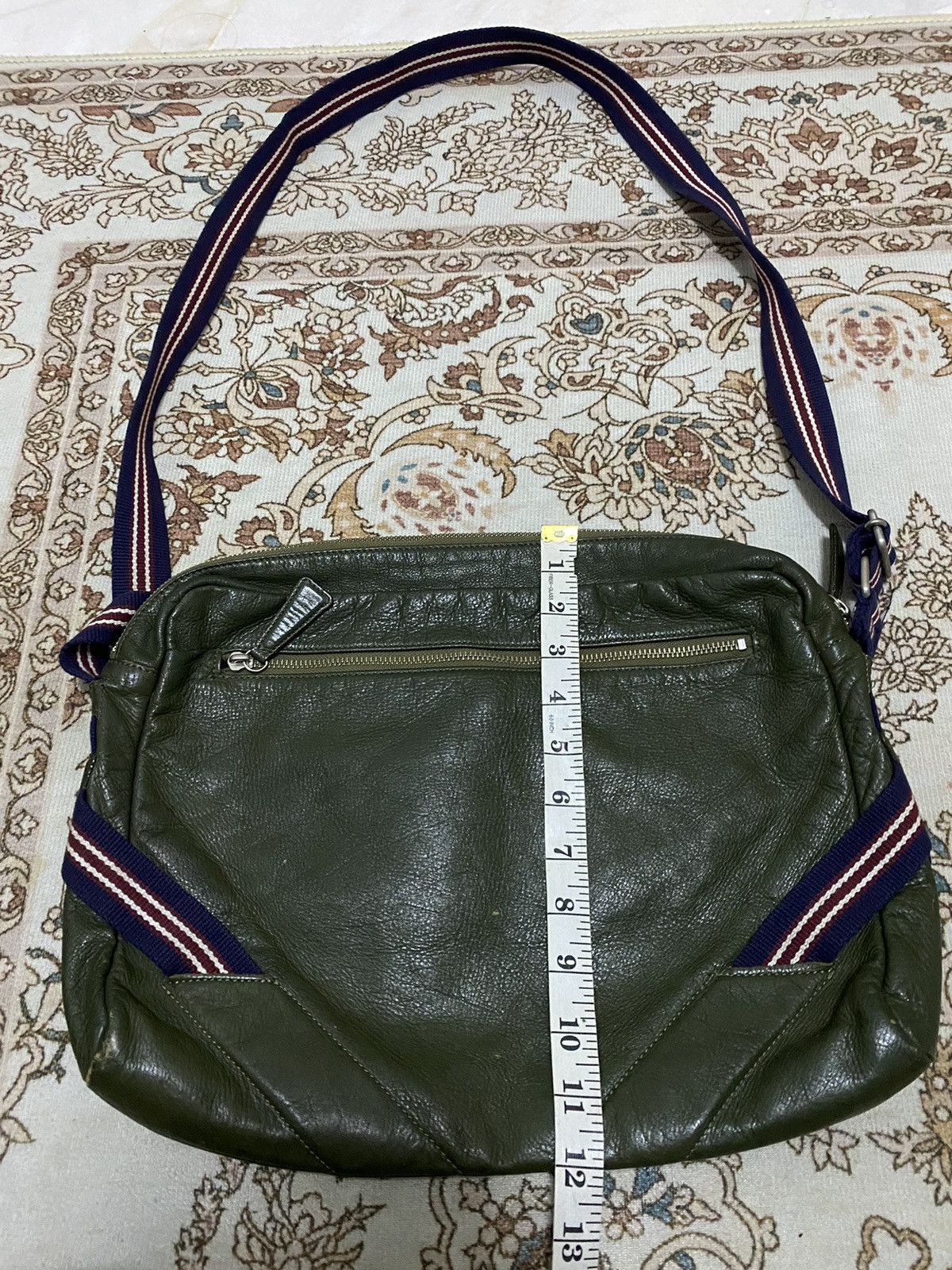 Jean Paul Gaultier Vintage Jean paul gaultier Leather patina Sling bag Size ONE SIZE - 10 Thumbnail
