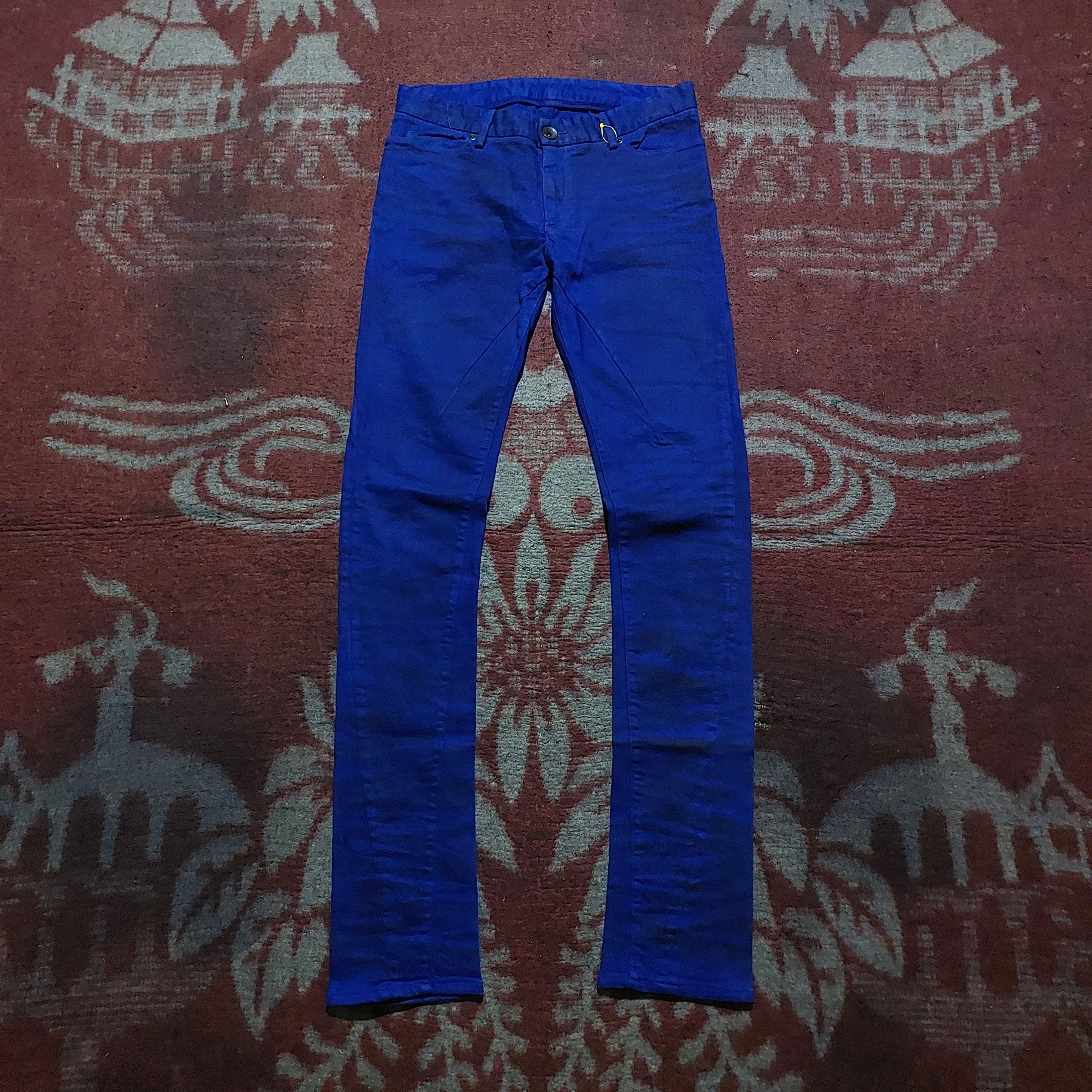 BUFFALO BOBS Johnny Wolf blue skinny whisker denim | Grailed