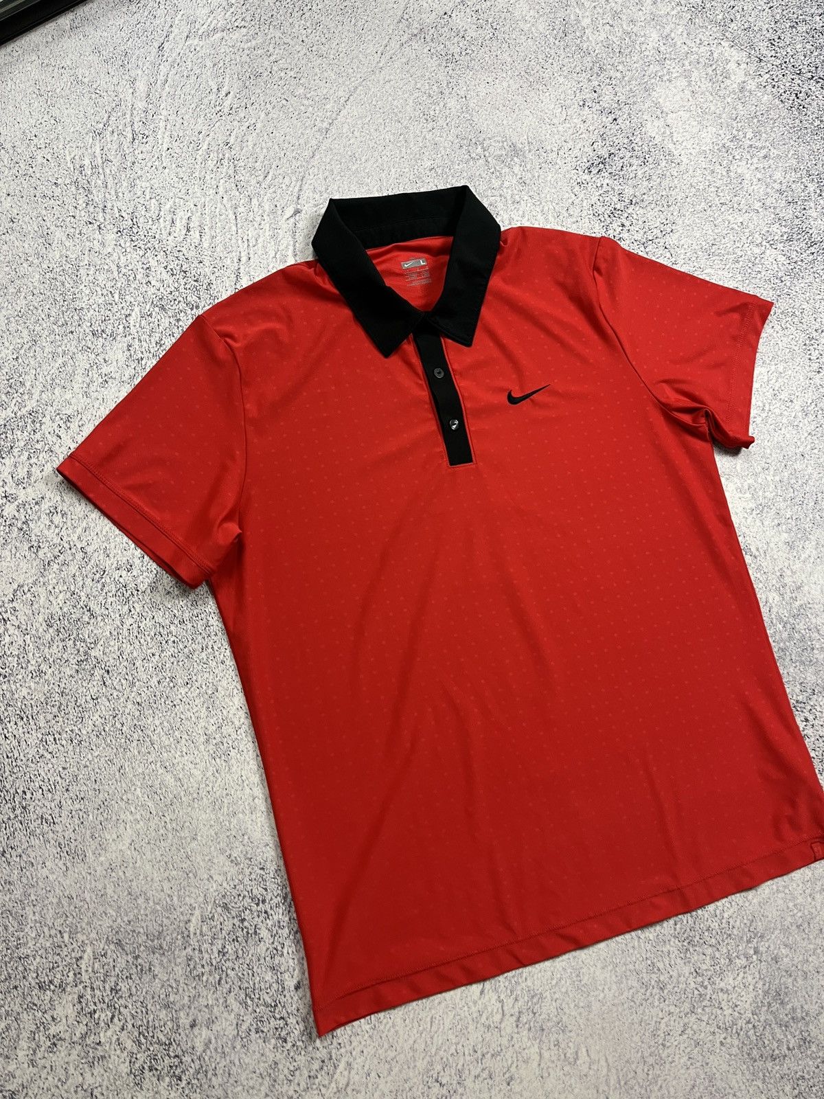 Nike Nike Roger Federer RF 2009 US Open NYC Tennis Red Polo Shirt Size US L / EU 52-54 / 3 - 3 Thumbnail