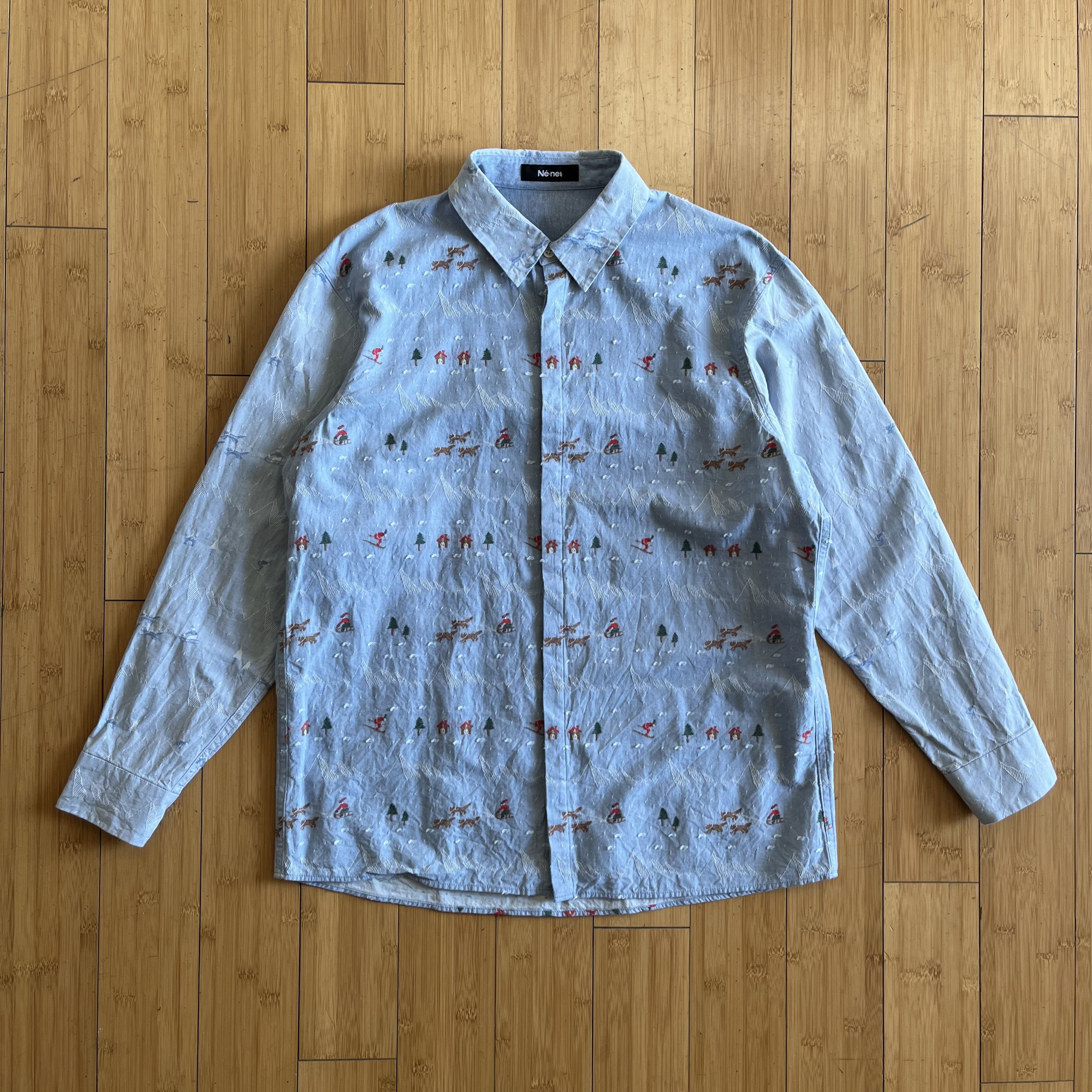 Ne-Net NeNet Christmas Shirt Size US L / EU 52-54 / 3 - 1 Thumbnail