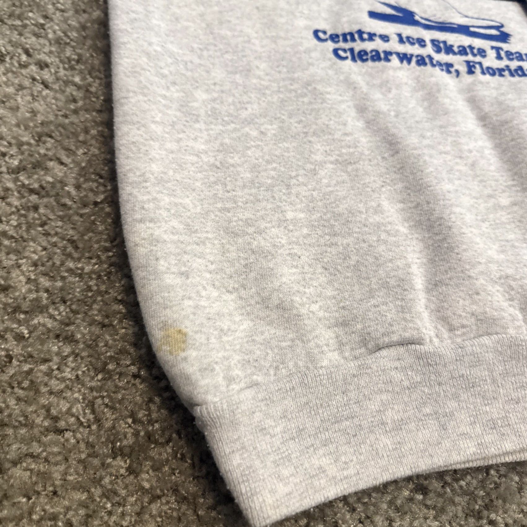 Hanes VINTAGE 90s ISIA Ice Skating World Championships Sweatshirt Clearwater FL Small Size US S / EU 44-46 / 1 - 5 Thumbnail
