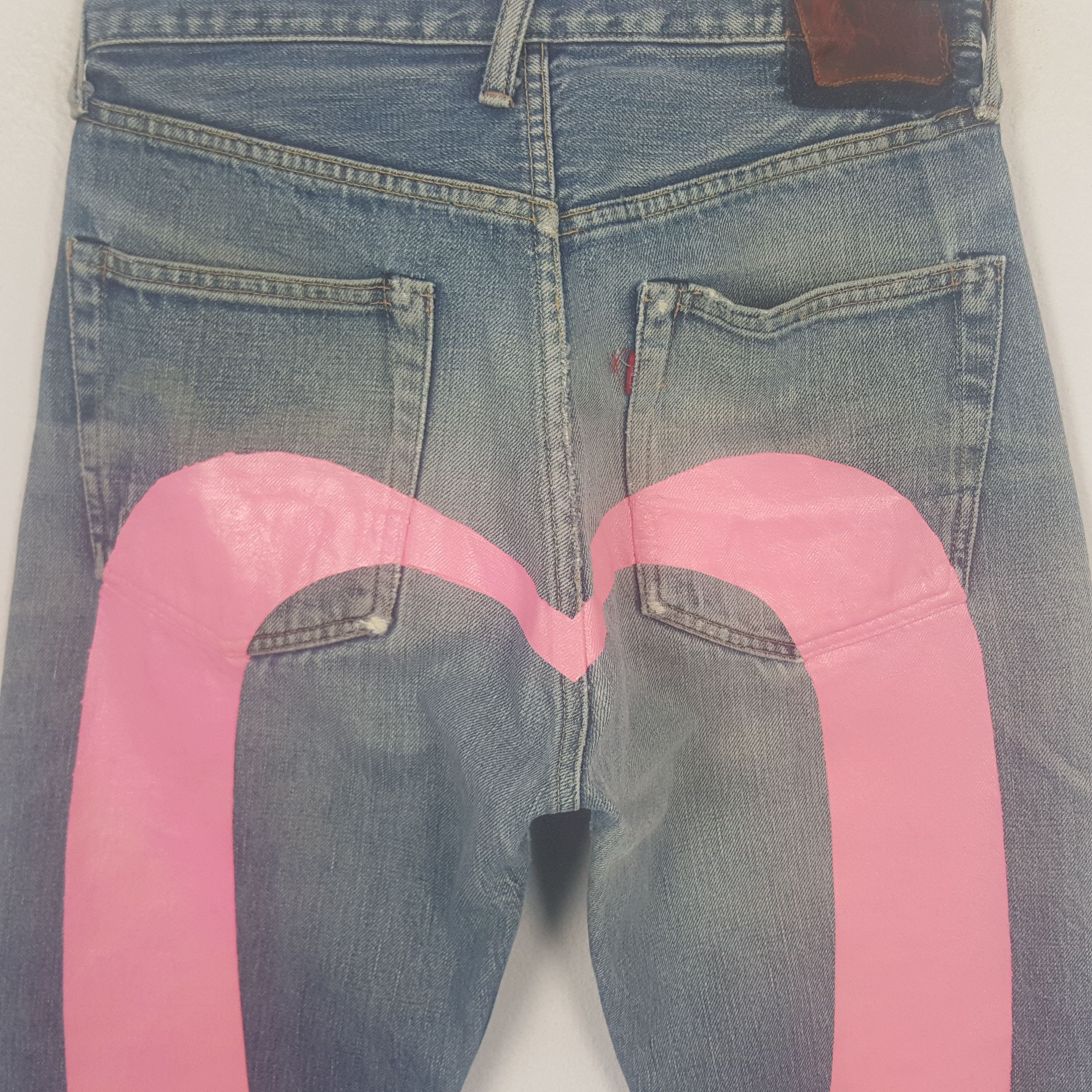 Evisu Vintage Evisu Japanese Daicock Custom Denim Jeans C297N6 Size US 27 - 2 Thumbnail