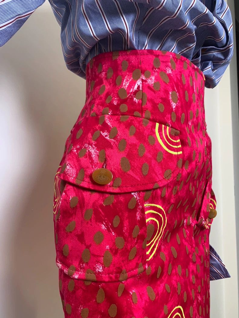 Vivienne Westwood Vivienne Westwood Red Alien Bun Skirt Size 25" / US 0 / IT 36 - 7 Thumbnail