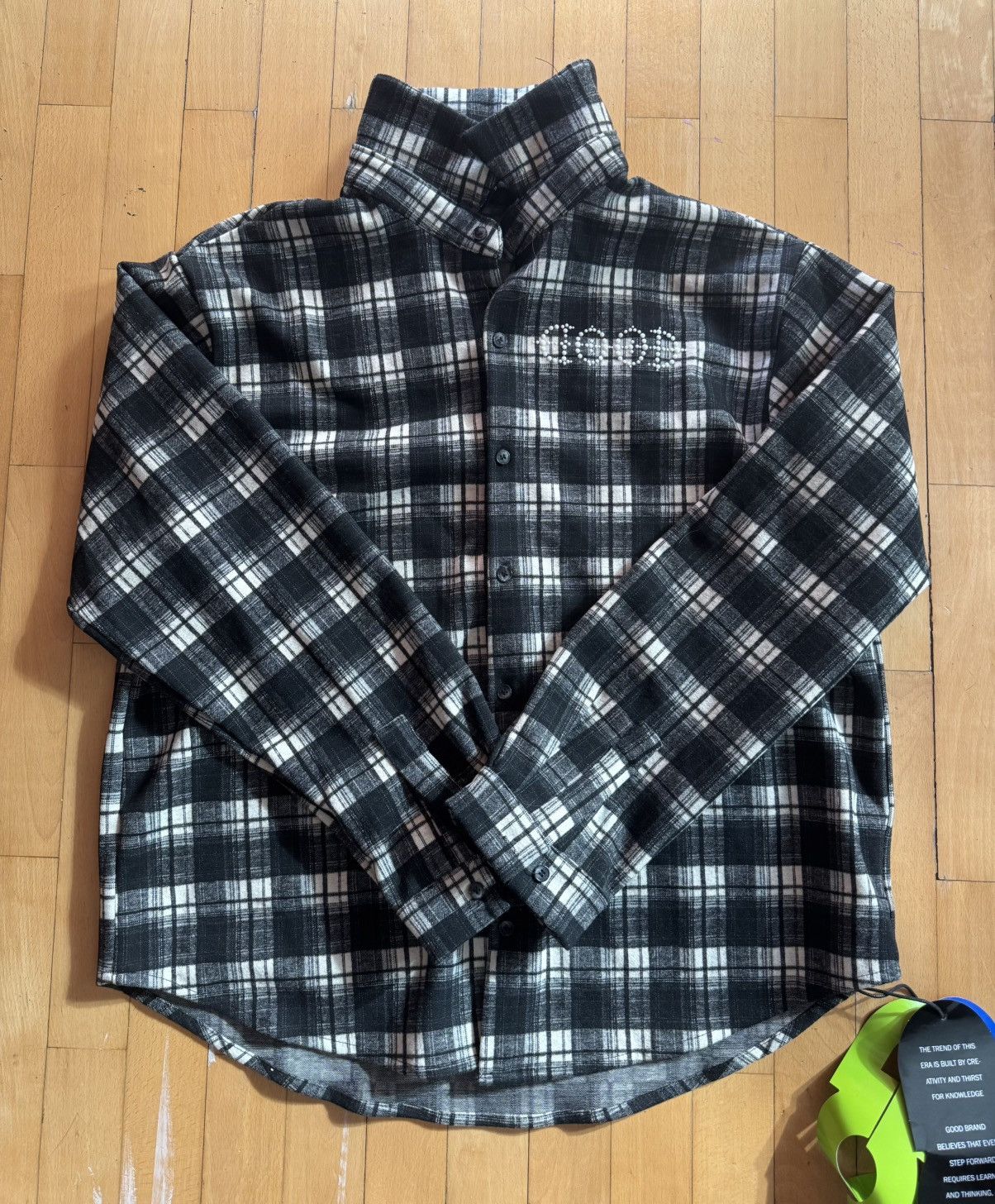 Other GOOD Brand Black & White Plaid Flannel - Size M Size US M / EU 48-50 / 2 - 1 Thumbnail