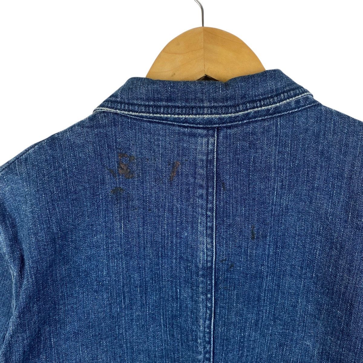 Japanese Brand Vintage JUN MEN Japanese Brand Denim Jeans Coat Jacket Size US M / EU 48-50 / 2 - 10 Thumbnail