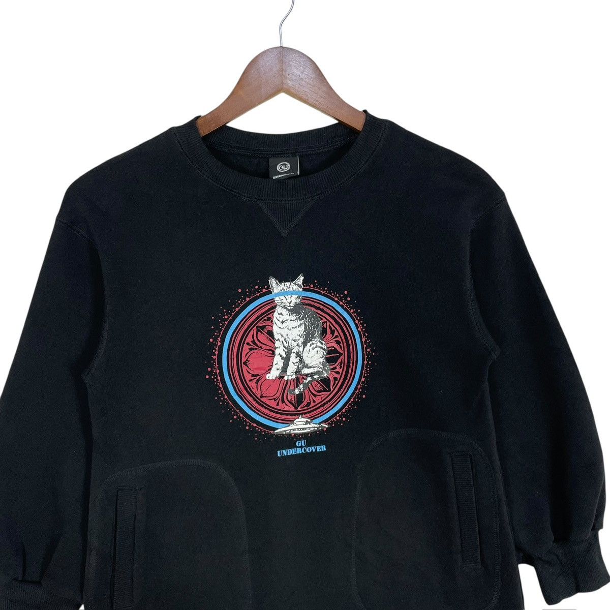 Undercover Vintage Undercover GU Big Logo Sweatshirt Dress - Japanese Size S / US 4 / IT 40 - 7 Thumbnail