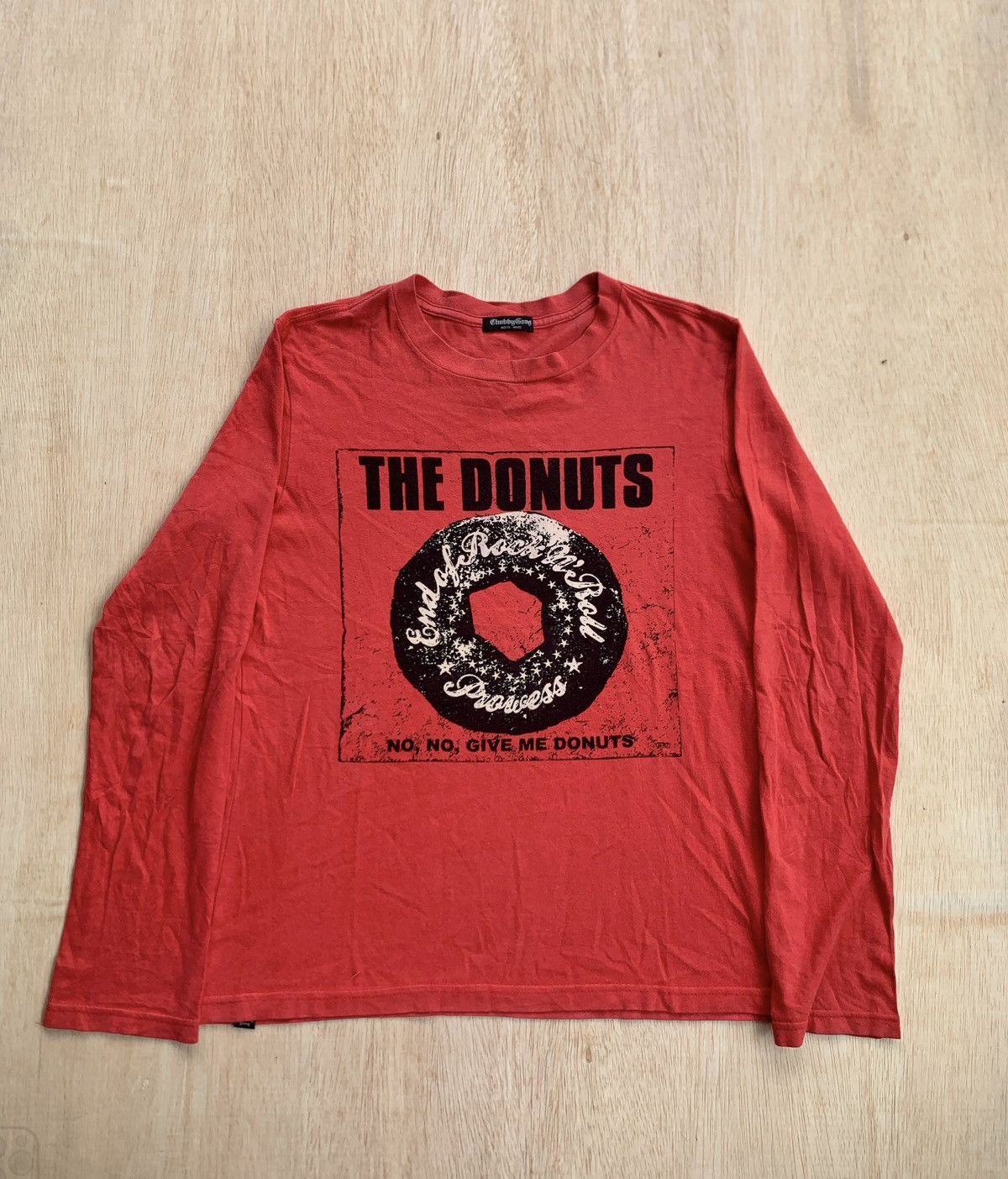 Hysteric Glamour × Japanese Brand Chubby Bang The Donuts Rock n Roll Longsleeve Size US M / EU 48-50 / 2 - 1 Thumbnail