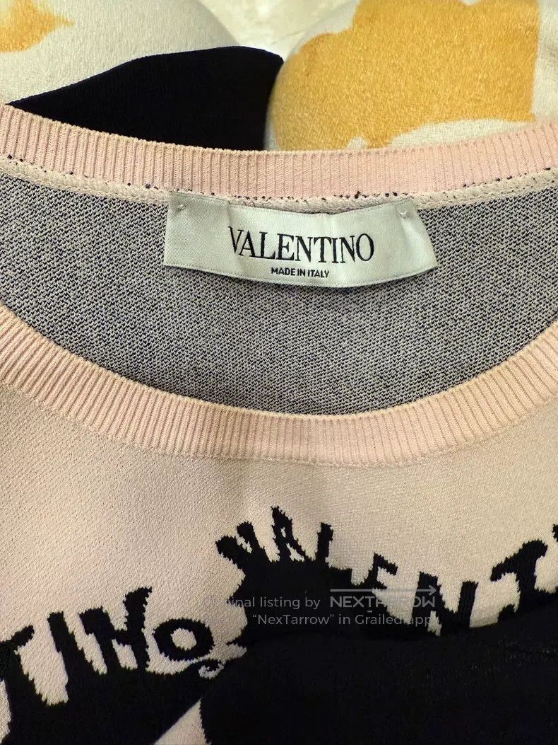 Valentino Valentino Letter print knit skirt Size L / US 10 / IT 46 - 3 Thumbnail