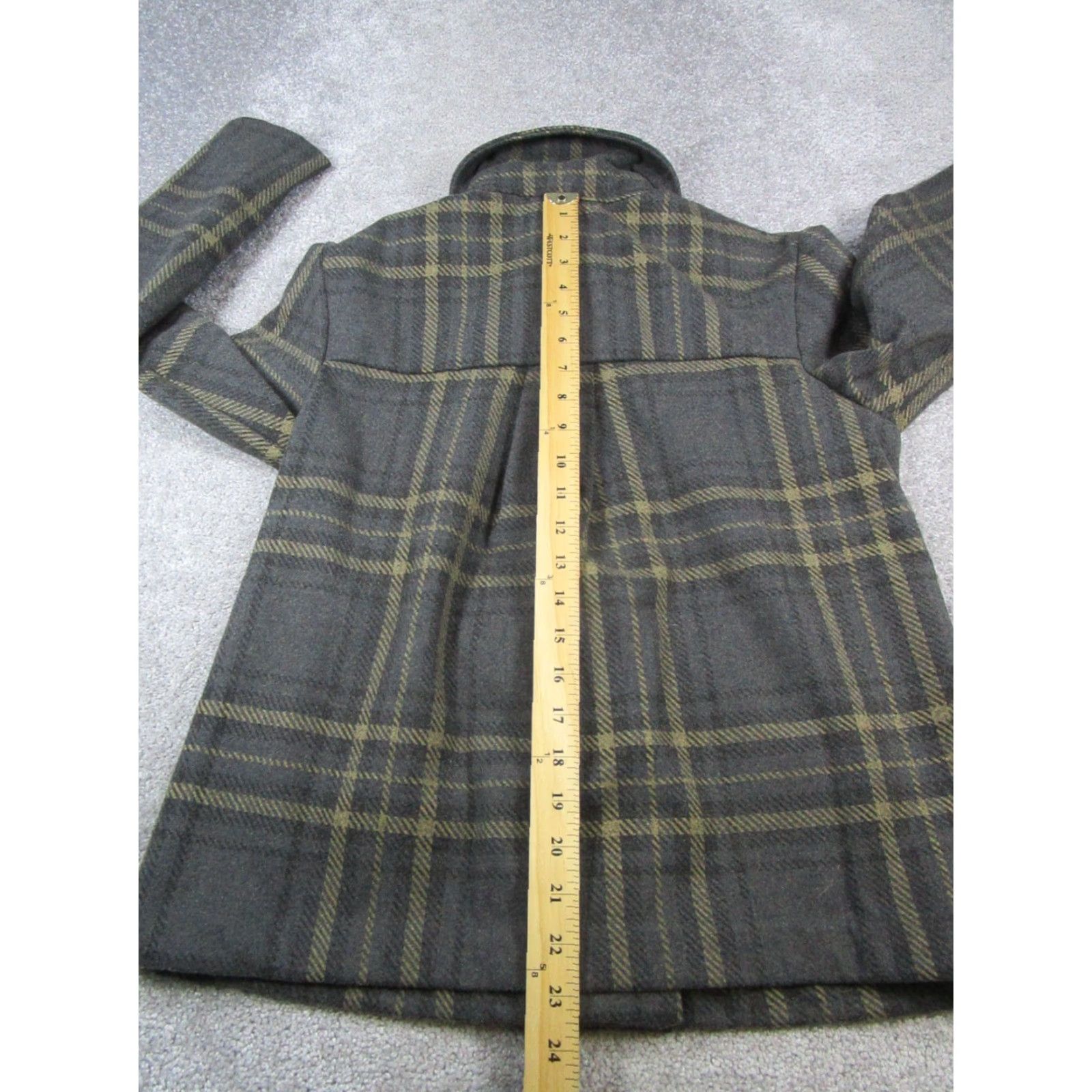 Banana Republic VINTAGE Banana Republic Coat Womens Small Gray Brown Size S / US 4 / IT 40 - 7 Thumbnail