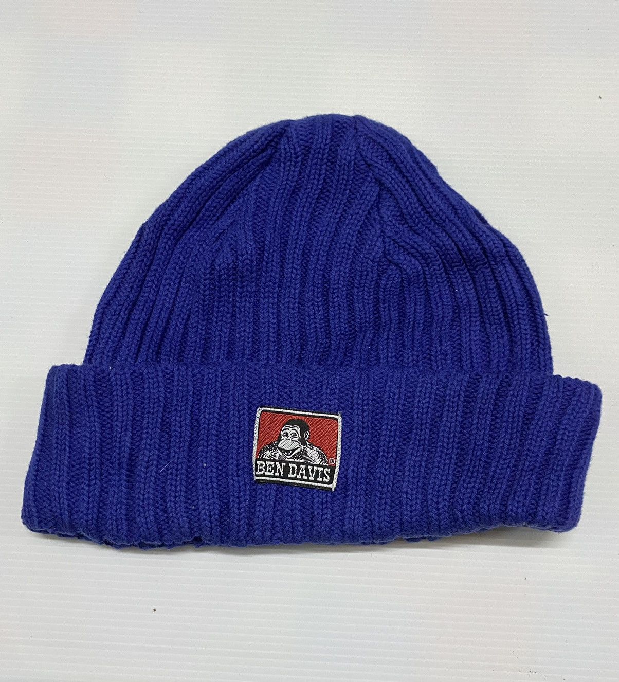 Ben Davis Ben Davis Small Patches Knitted Beanie Hat Size ONE SIZE - 1 Thumbnail