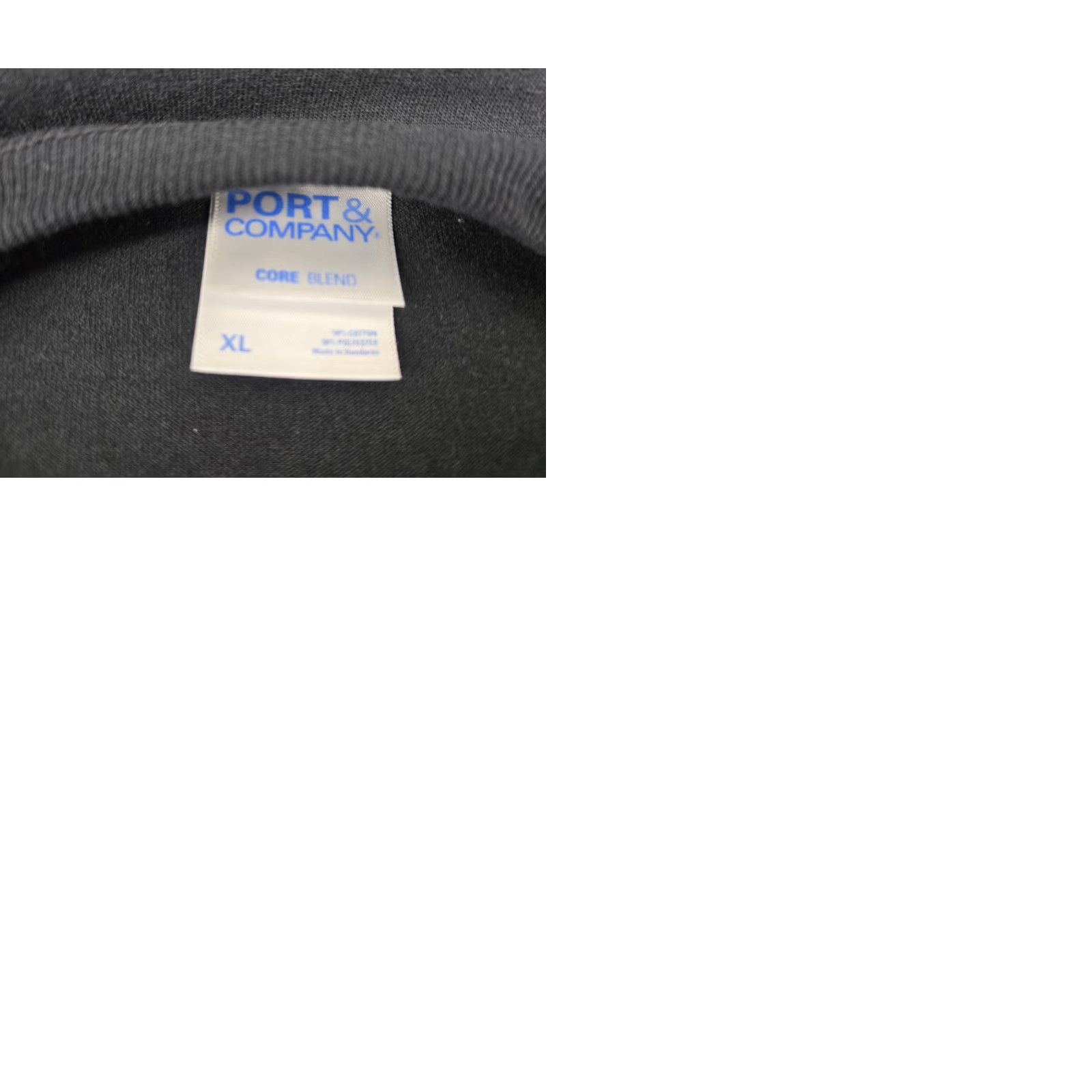 Port & Company VINTAGE Blue Blood Brotherhood Police T Shirt XL Black Size US XL / EU 56 / 4 - 9 Thumbnail