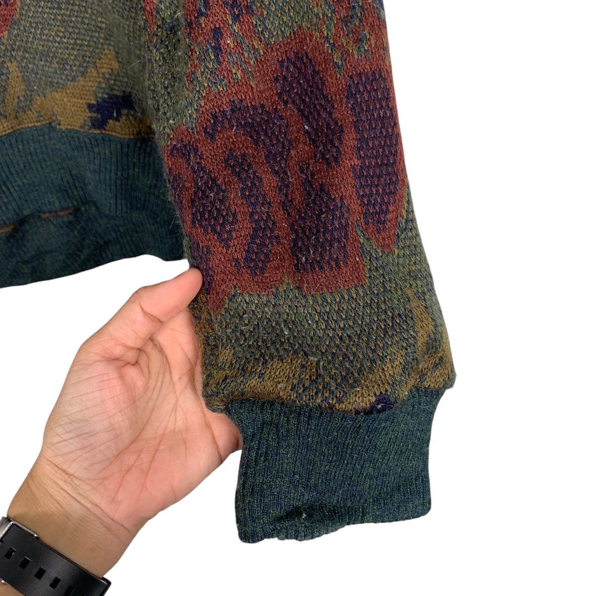 Japanese Brand Vintage Japanese Brand Lindbergh Full Print Sweater Size US M / EU 48-50 / 2 - 10 Thumbnail