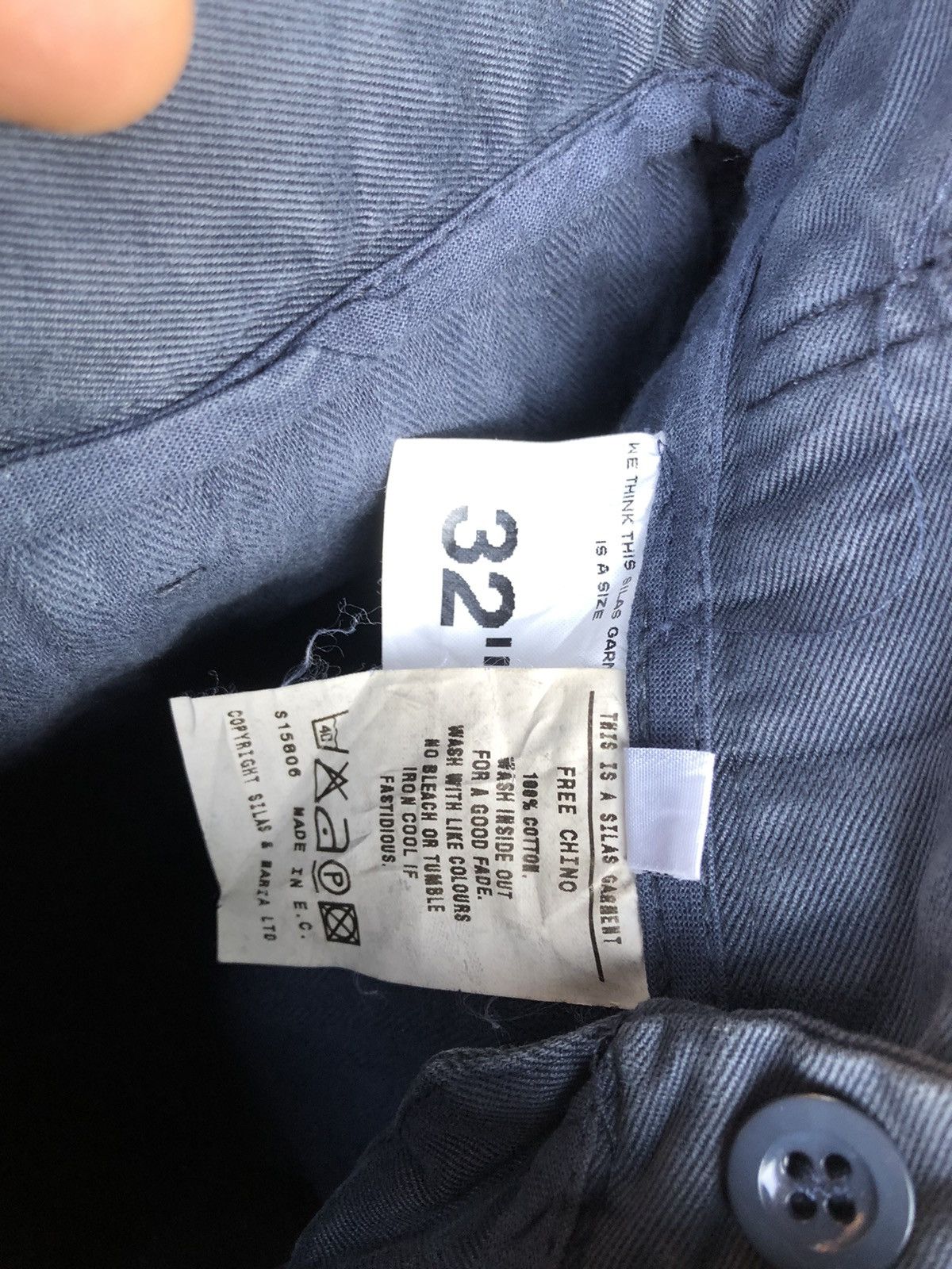 Japanese Brand Silas Pants Size US 34 / EU 50 - 9 Thumbnail