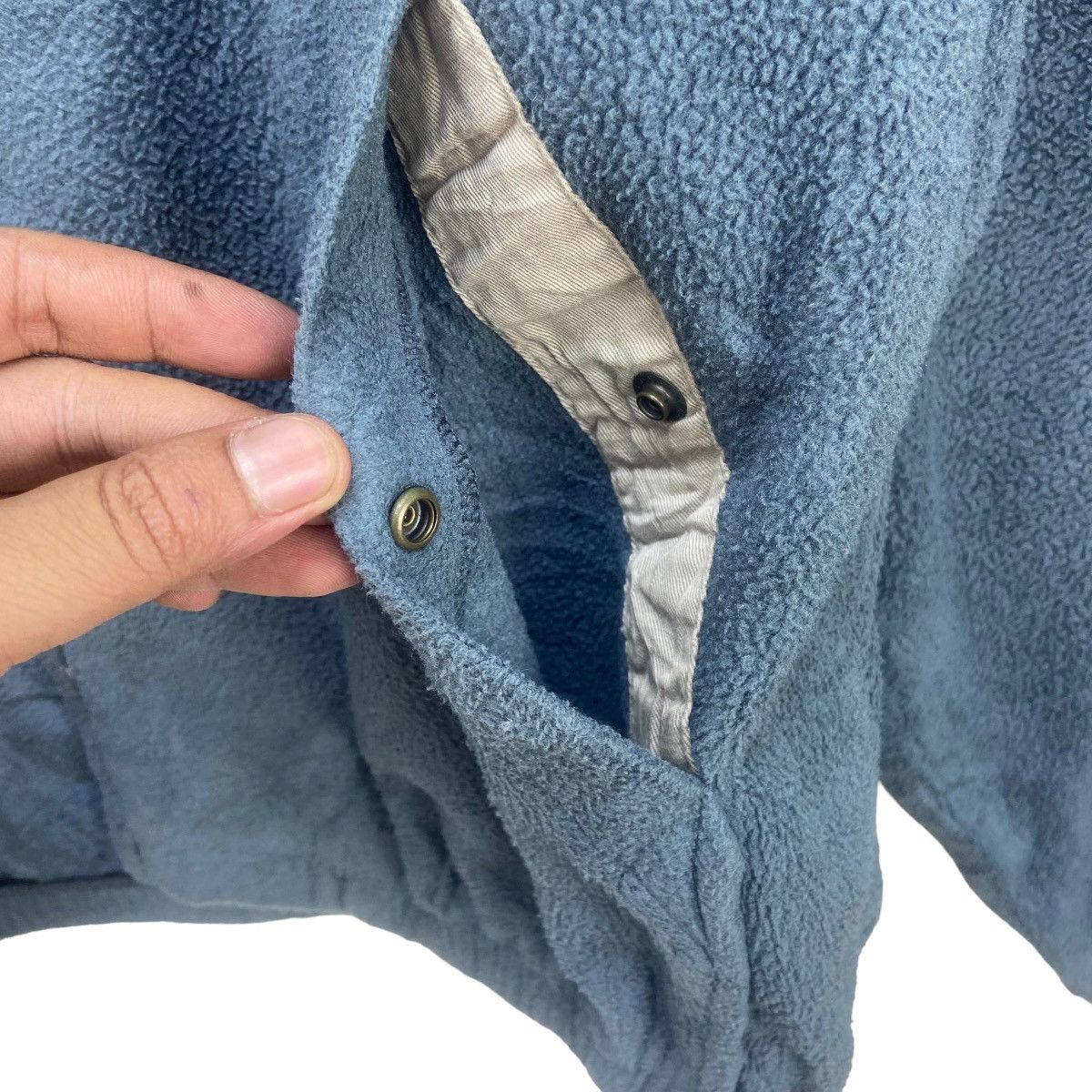 Polo Ralph Lauren Vintage Polo by Ralph Lauren YKK USA Fleece Jacket Size US L / EU 52-54 / 3 - 11 Thumbnail