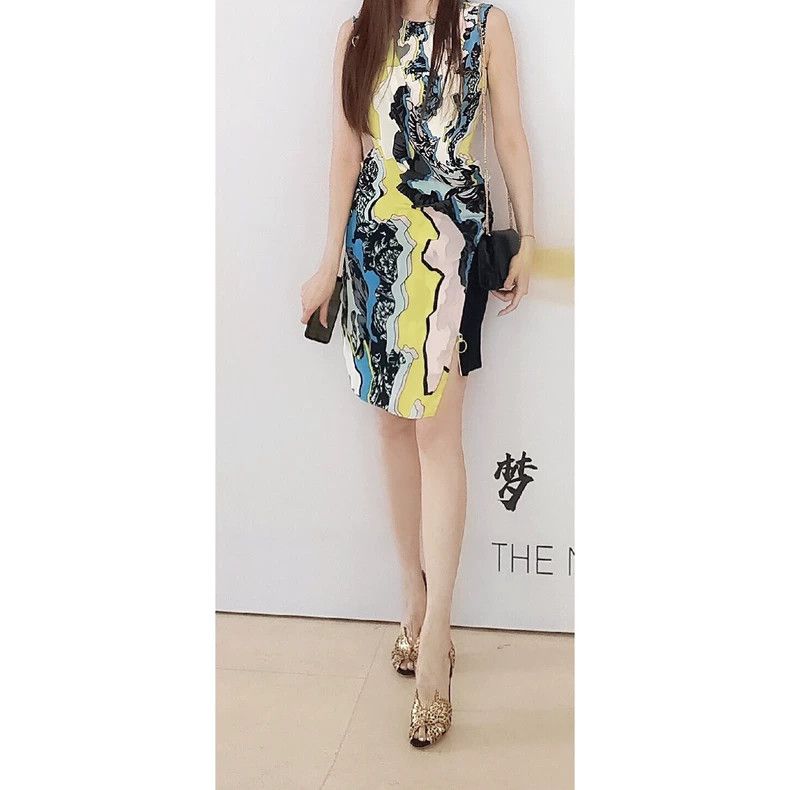 Versace Versace Slim dress Size S / US 4 / IT 40 - 1 Thumbnail
