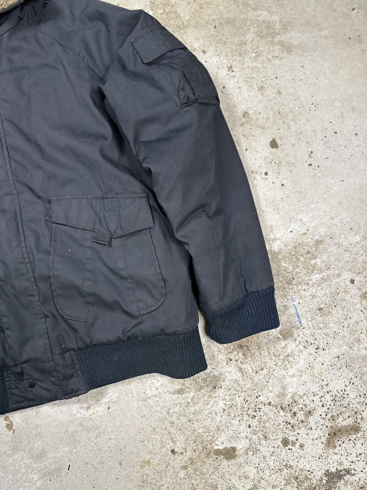 If Six Was Nine × Japanese Brand × Le Grande Bleu (L.G.B.) Vintage Y2K Faux Fur Black Bomber Jacket Hooded Size US XL / EU 56 / 4 - 4 Thumbnail