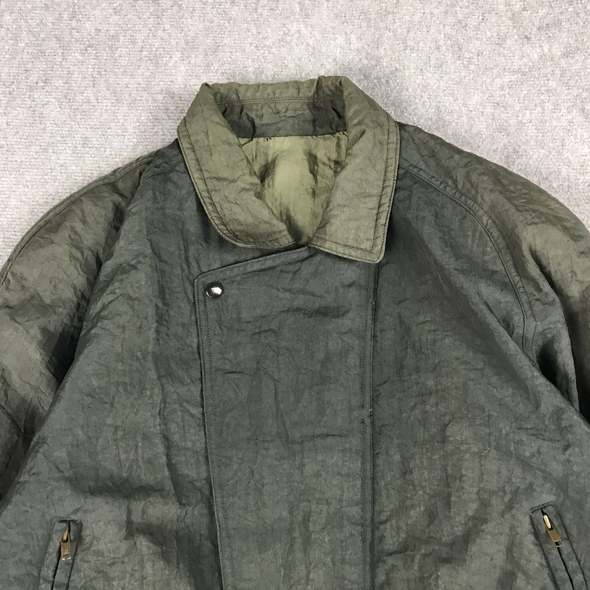 Issey Miyake 💥70s ISSEY MIYAKE BOMBER SUN FADED JACKET Size US M / EU 48-50 / 2 - 3 Thumbnail