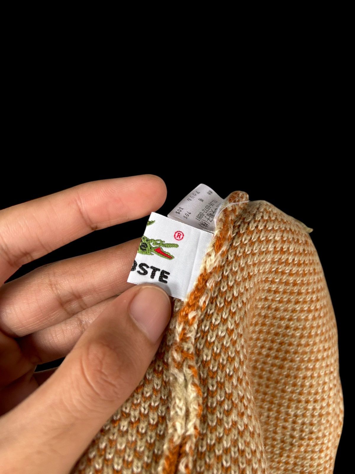Japanese Brand × Kapital × Lacoste Vtg Lacoste Beanie Hats Size ONE SIZE - 5 Thumbnail