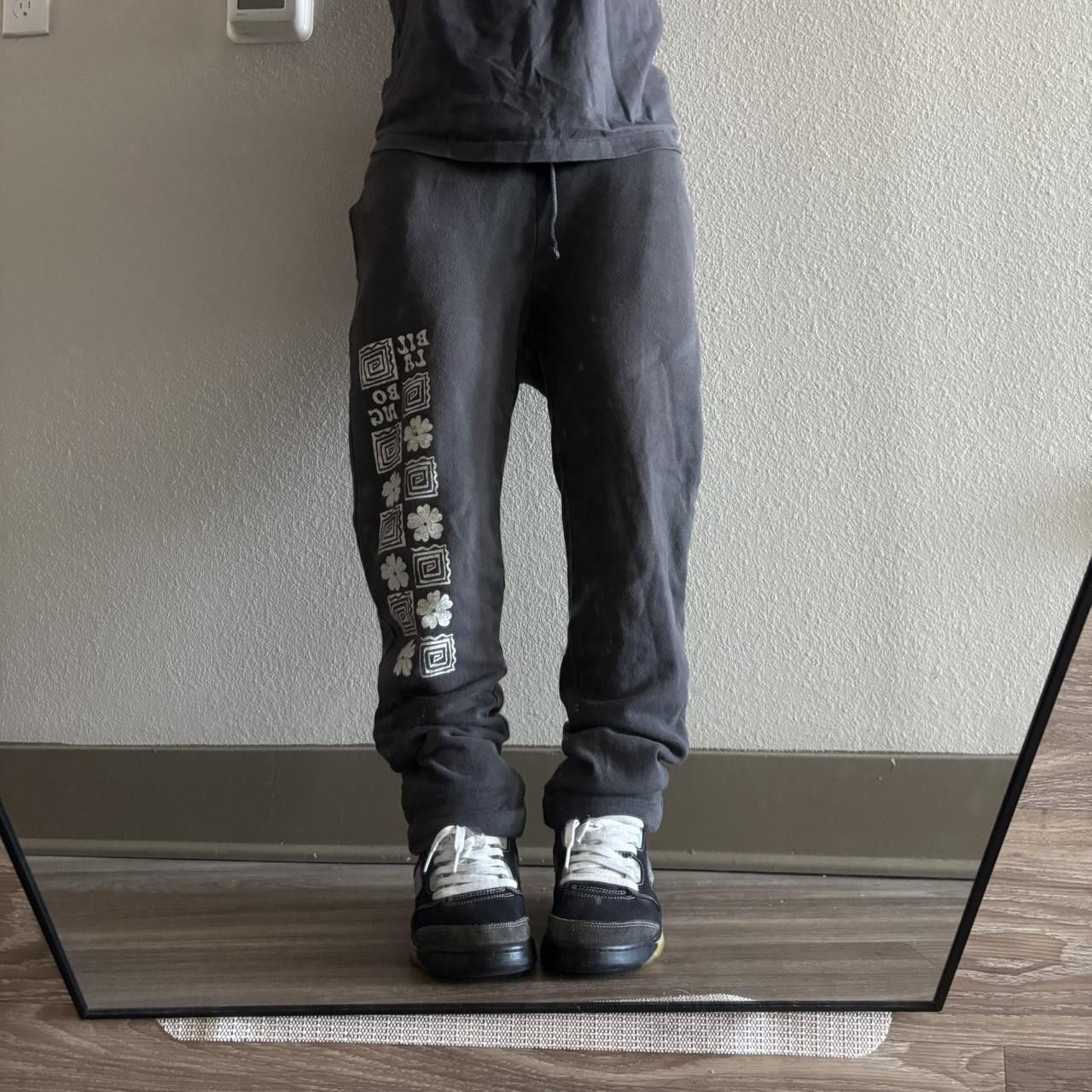 Billabong Crazy Vintage Y2K/2000s Faded Black Billabong Sweatpants! Fits XS Size US 28 / EU 44 - 1 Thumbnail
