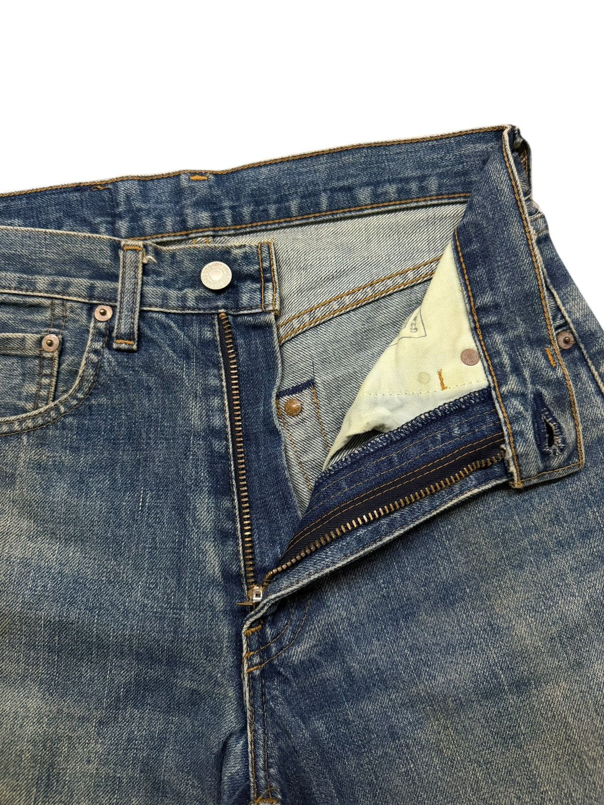 Levi's Vintage Clothing Vintage Levi’s 502 XX Big E Selvedge Denim Jeans Japan | W28 Size US 28 / EU 44 - 11 Thumbnail