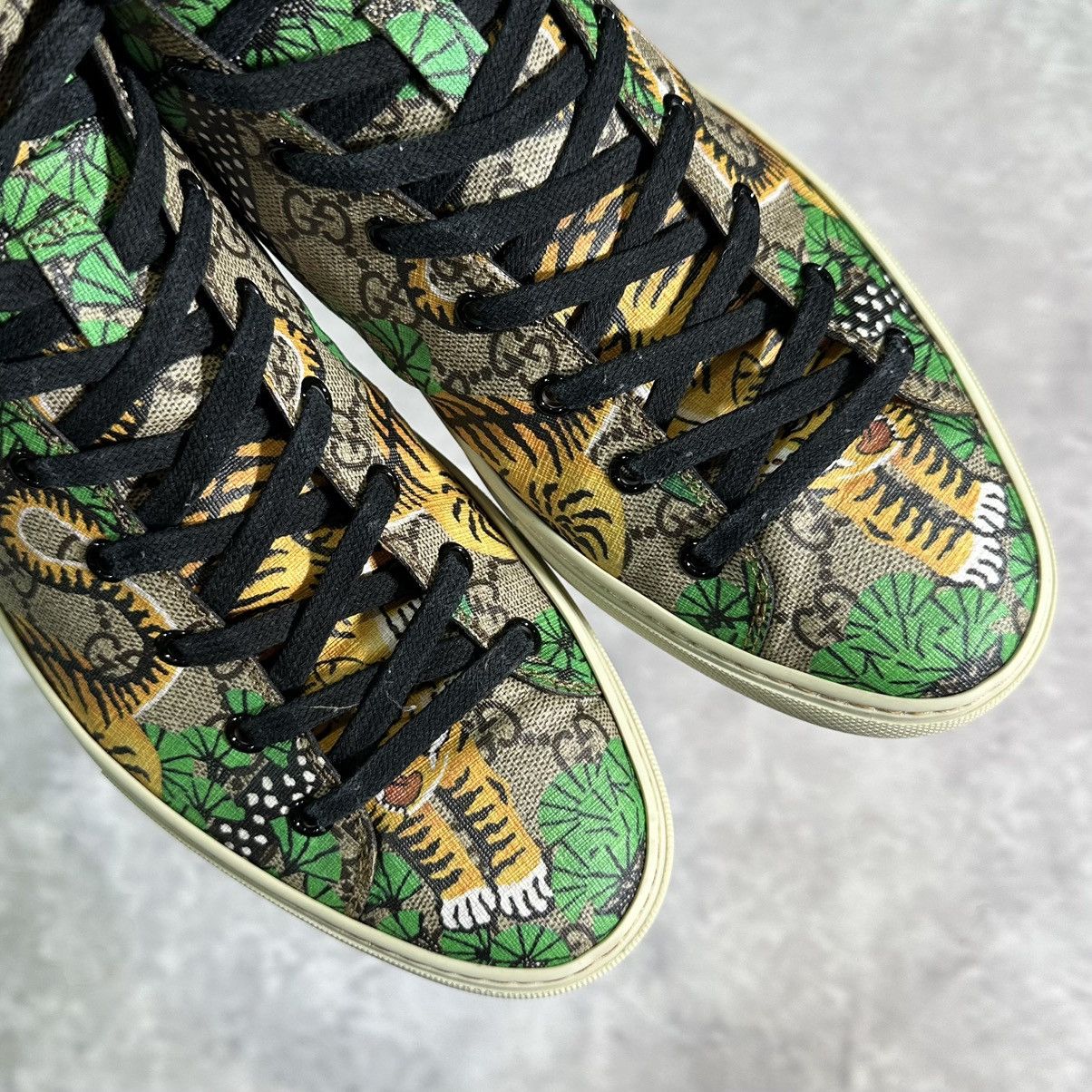 Gucci Gucci GG Supreme High Bengal mens shoes Size US 10 / EU 43 - 7 Thumbnail