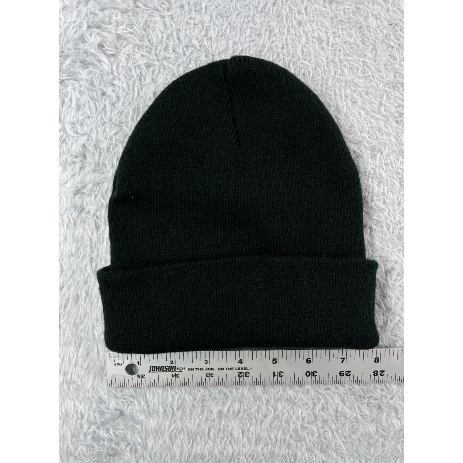 Port & Company VINTAGE SB Beanie Toque Adult One Size Black Knit Embroidered Acrylic Port & Company Size ONE SIZE - 4 Thumbnail