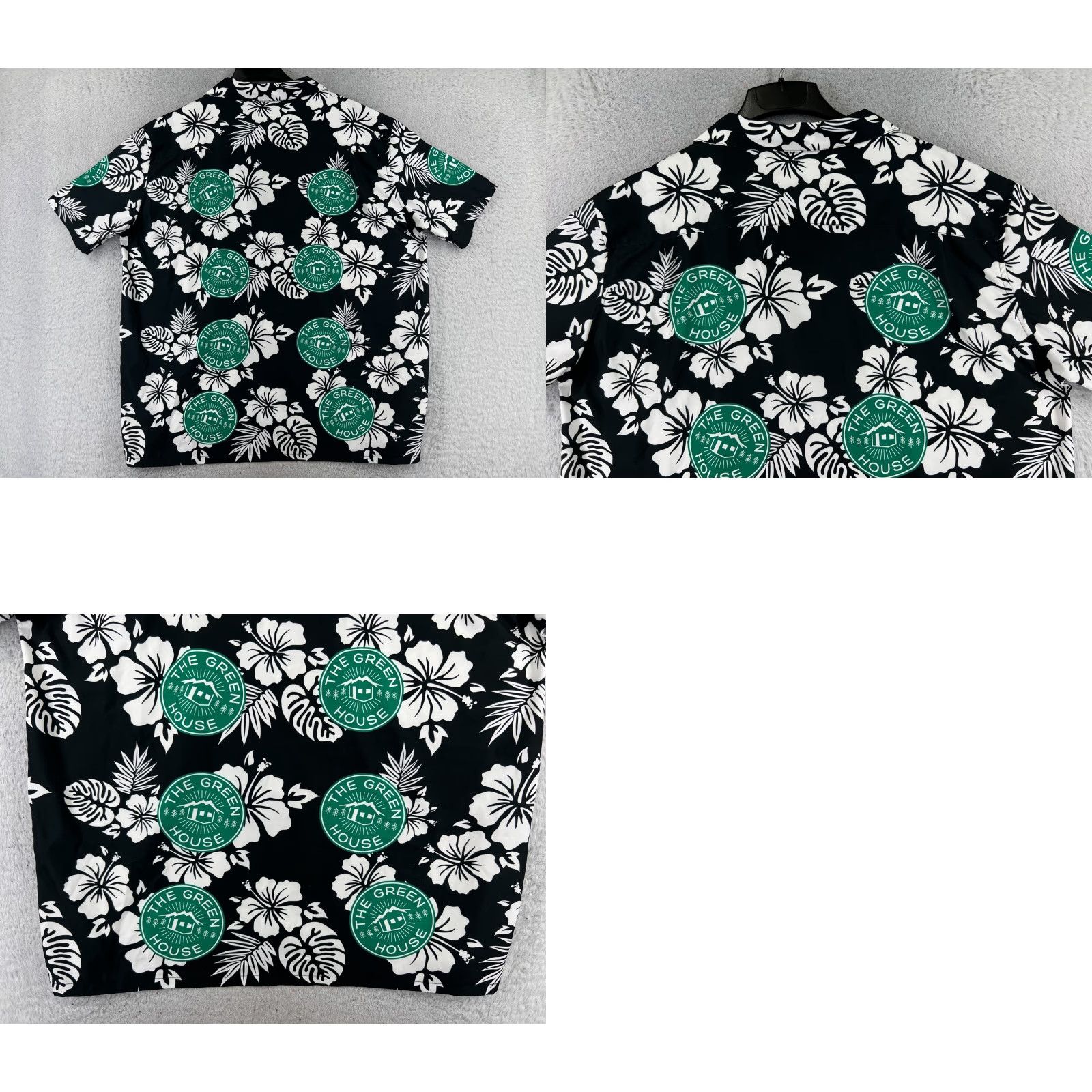 Vintage **Hawaiian Collared Shirt Men's 2XL Green Viscose Regular Fit** The Green Hawaiian Collared Shirt Men's 2XL Regular Fit Green Viscose Size US XXL / EU 58 / 5 - 9 Thumbnail