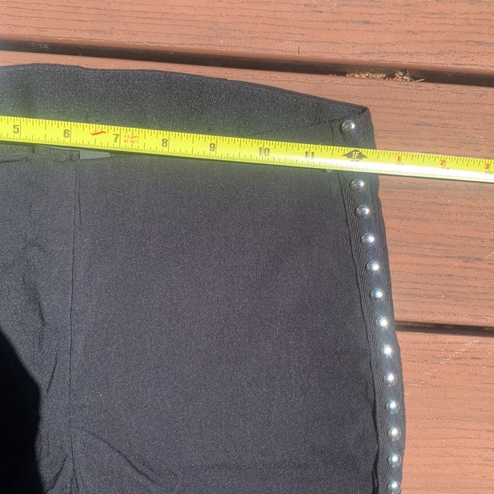 Vintage BNWT Inc studded leggings Size 25" / US 0 / IT 36 - 8 Thumbnail