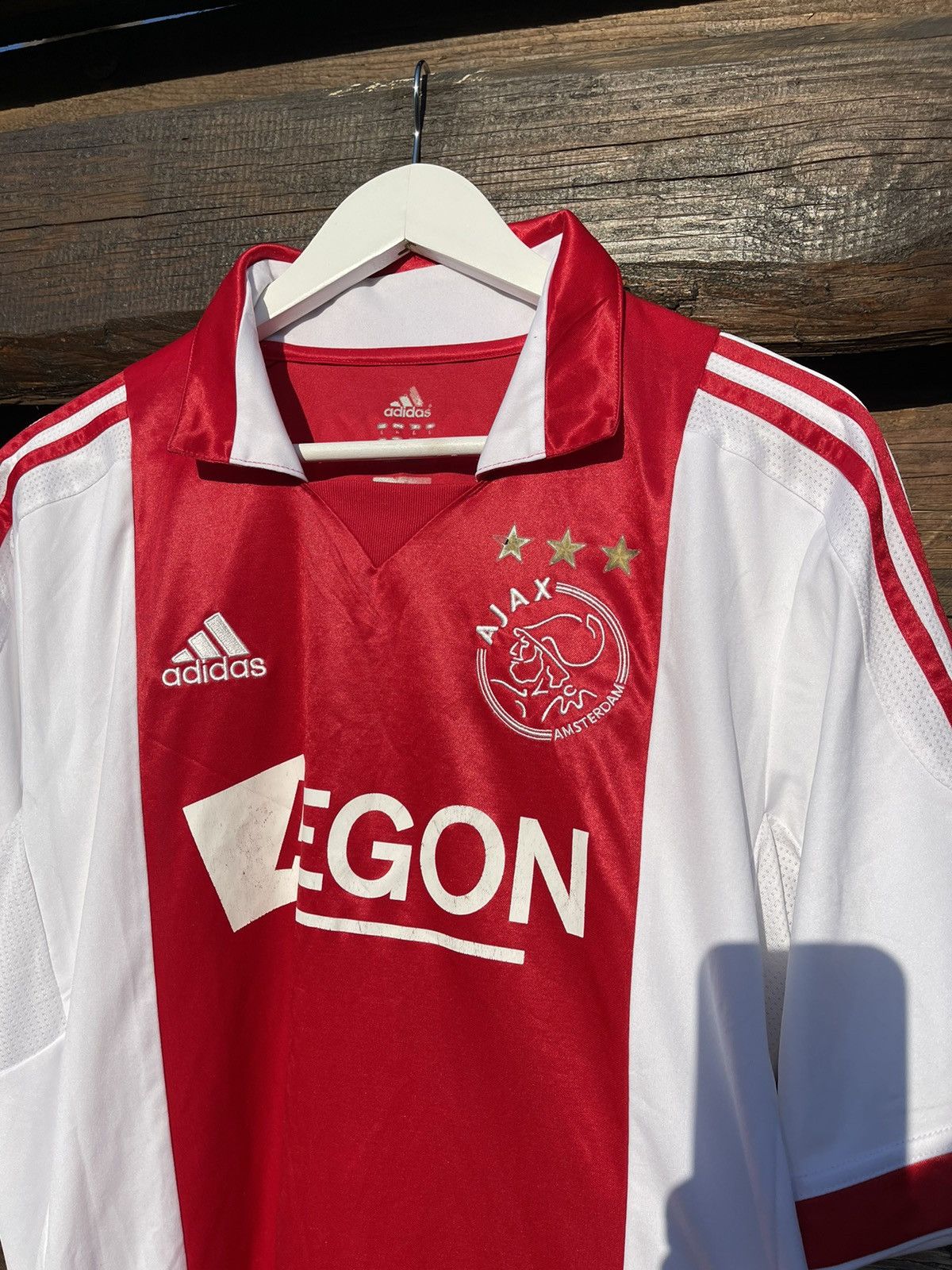 Adidas 2011 Adidas Ajax Amsterdam soccer jersey Size US L / EU 52-54 / 3 - 6 Thumbnail