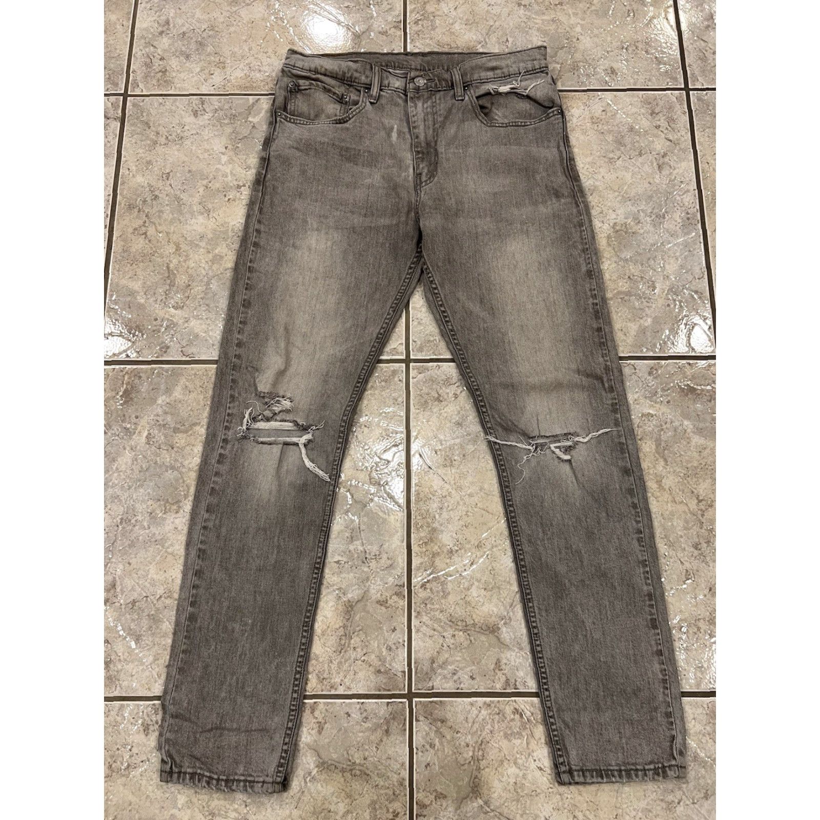 Levi's VINTAGE Levi's 512 Slim Tapered Jeans Shirt? Size US 34 / EU 50 - 7 Thumbnail