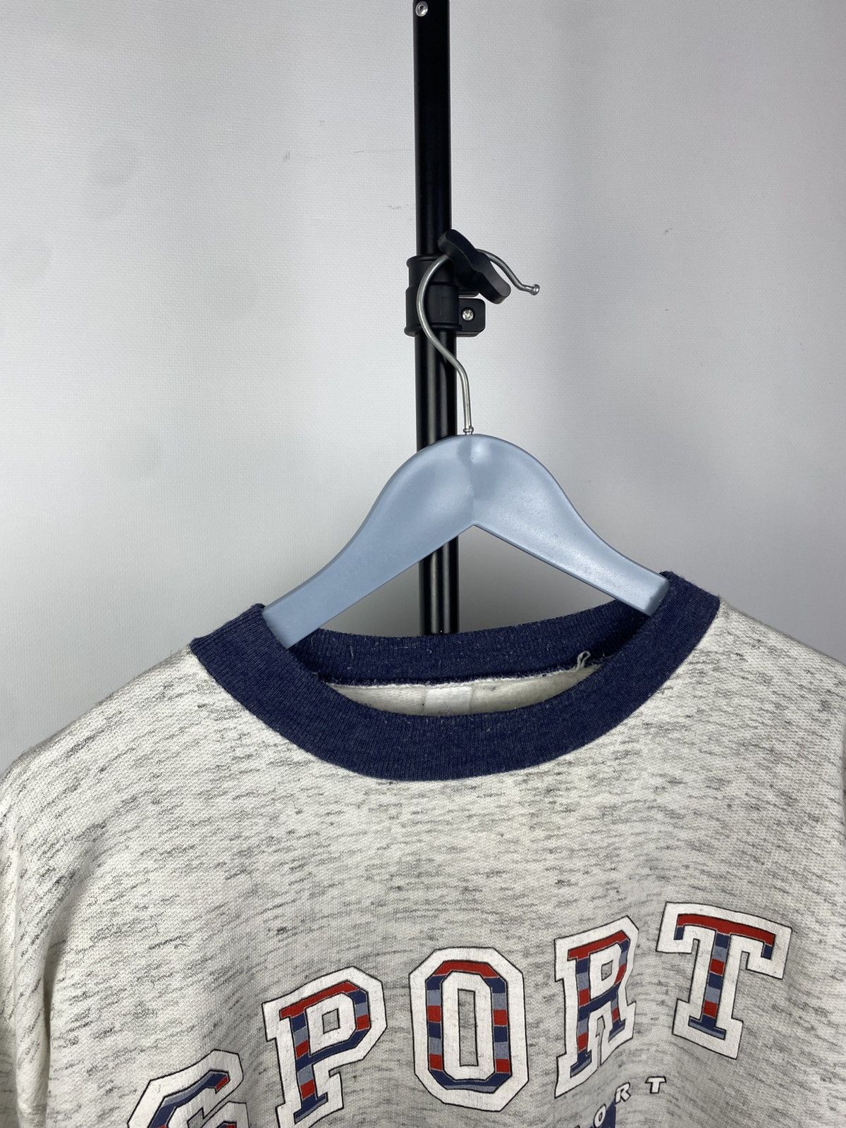 Vintage VINTAGE 90s BOXY USA Sport Big logo blank sweatshirt Size US M / EU 48-50 / 2 - 4 Thumbnail