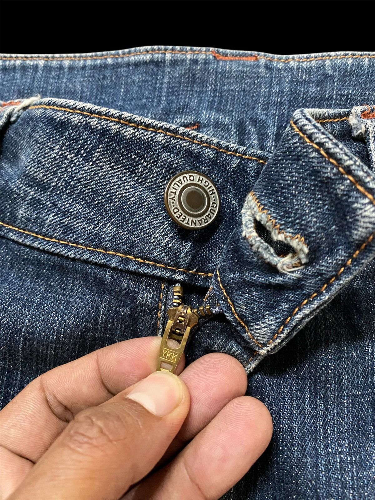 Hysteric Glamour × If Six Was Nine × Japanese Brand Flare Jeans Japanese Unknown Distressed Denim Flared @41 Size US 32 / EU 48 - 7 Thumbnail