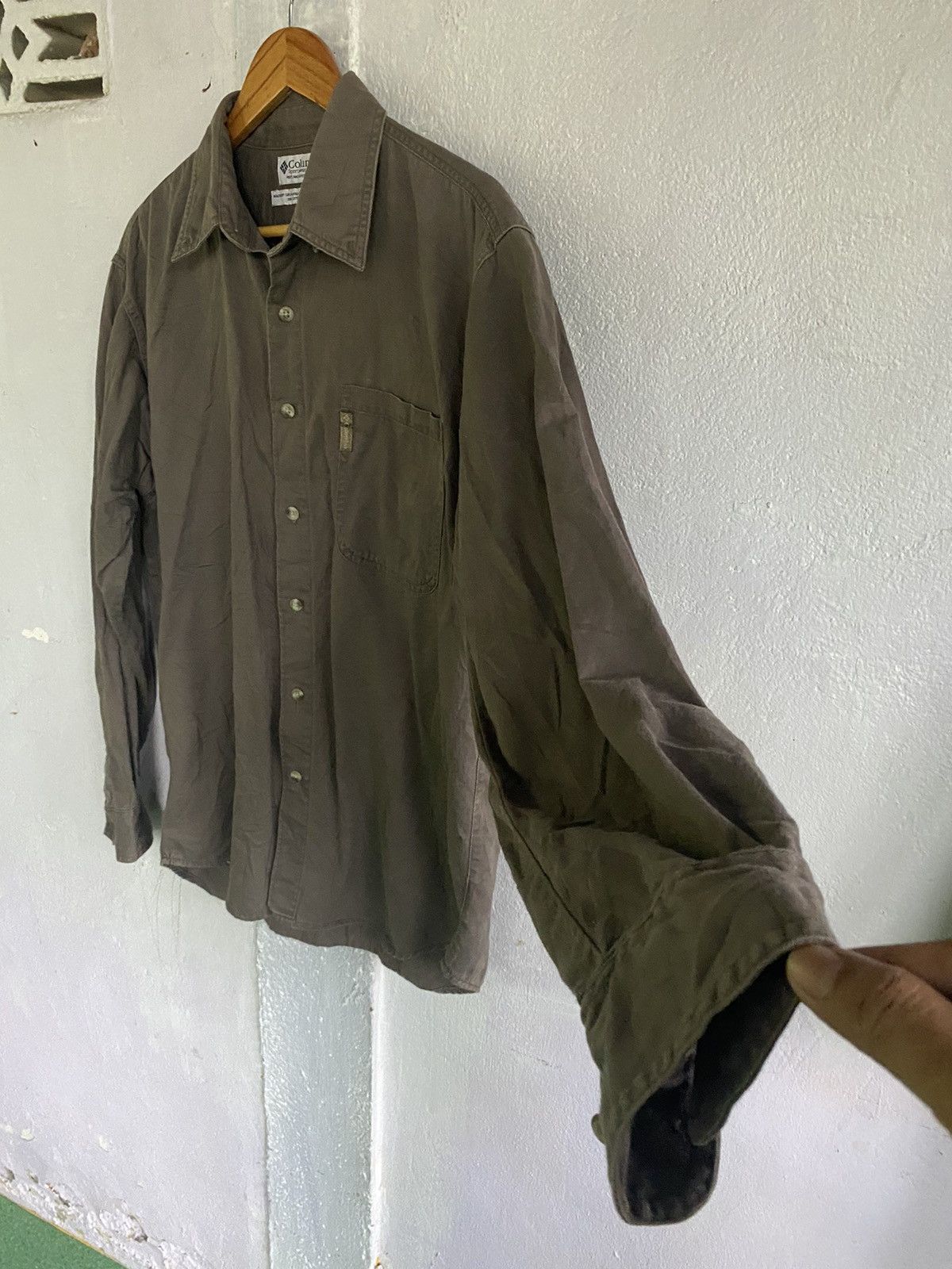 Columbia × Vintage Columbia Shirt Long Sleeve Button Front Pocket Vtg Outdoors Size US M / EU 48-50 / 2 - 6 Thumbnail