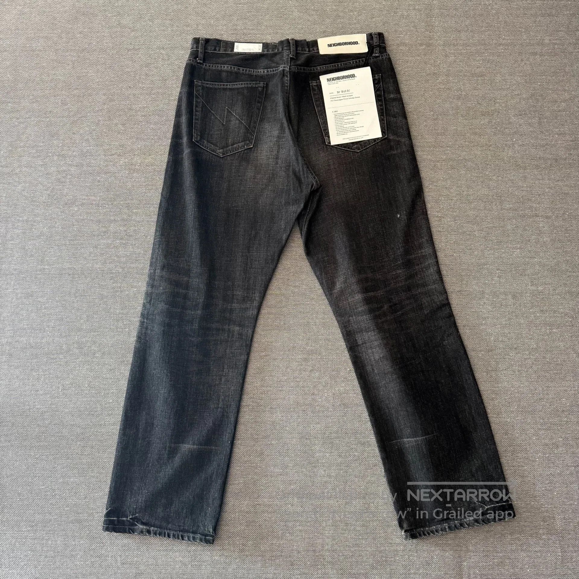 Neighborhood Neighborhood 25ss Basic Washed Jeans. Size US 36 / EU 52 - 3 Thumbnail