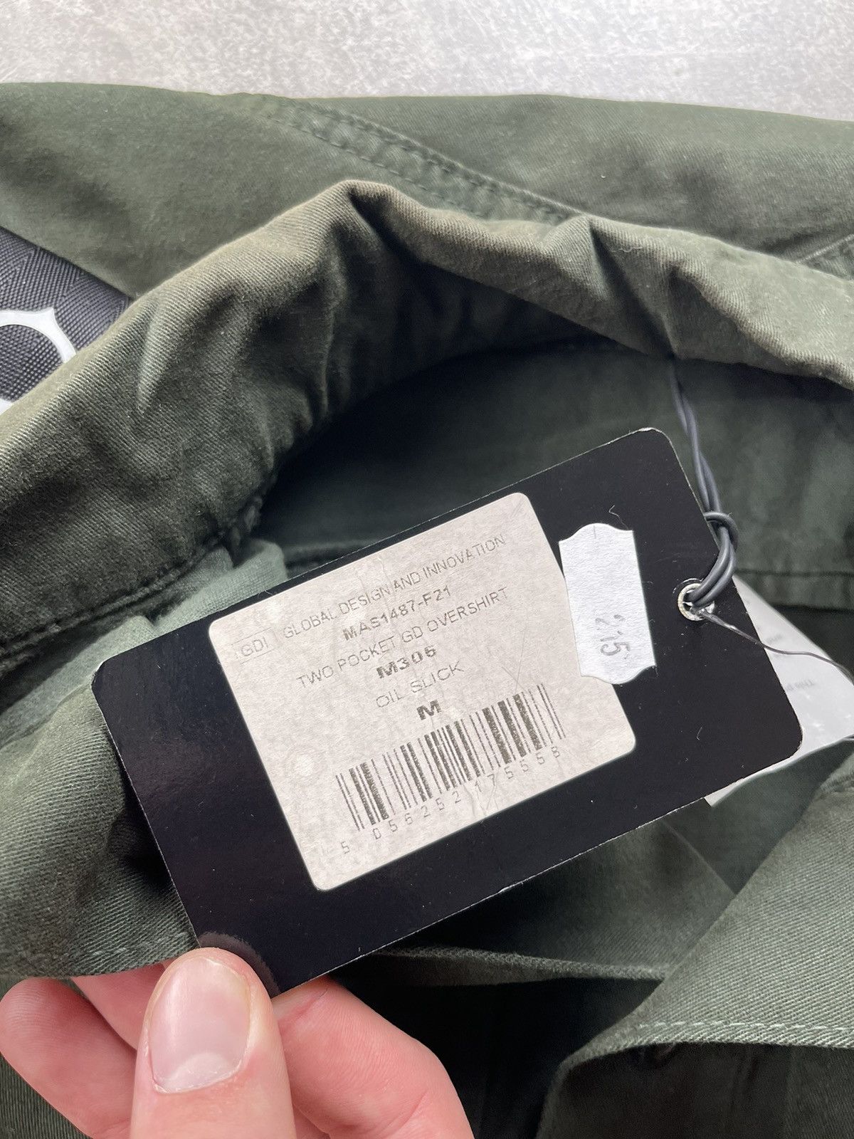 Vintage MA.STRUM NWT Two Pocket GD Overshirt Oil Slick Shirt Jacket Size US M / EU 48-50 / 2 - 16 Thumbnail