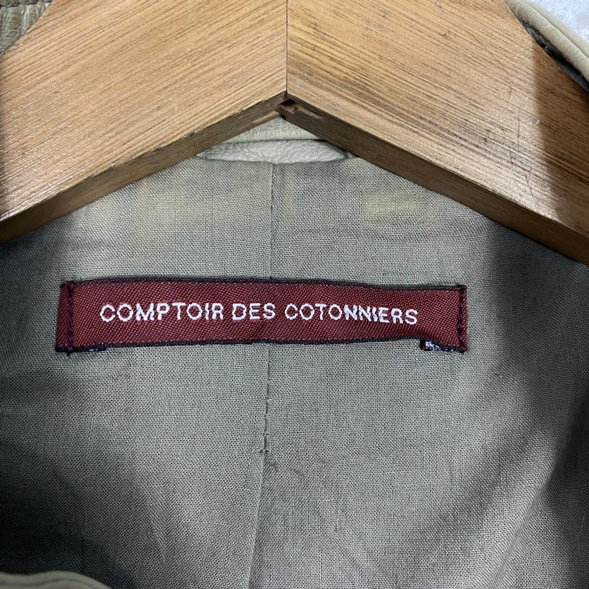 Japanese Brand RIOT🔥🔥Comptoir des Cotonniers Leather Jacket Size US S / EU 44-46 / 1 - 15 Thumbnail