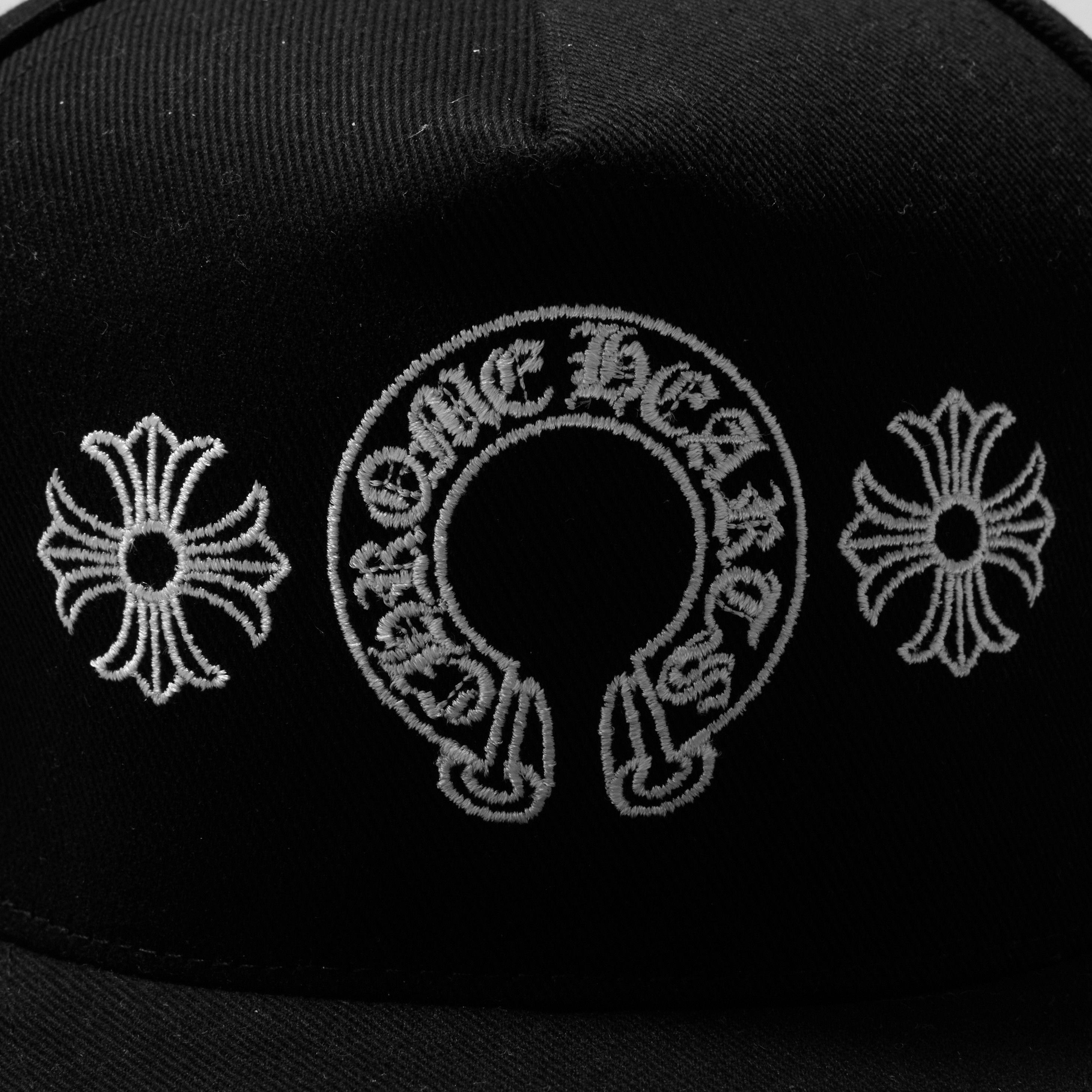 Chrome Hearts CHROME HEARTS Horseshoe Denim Hat Size ONE SIZE - 3 Thumbnail
