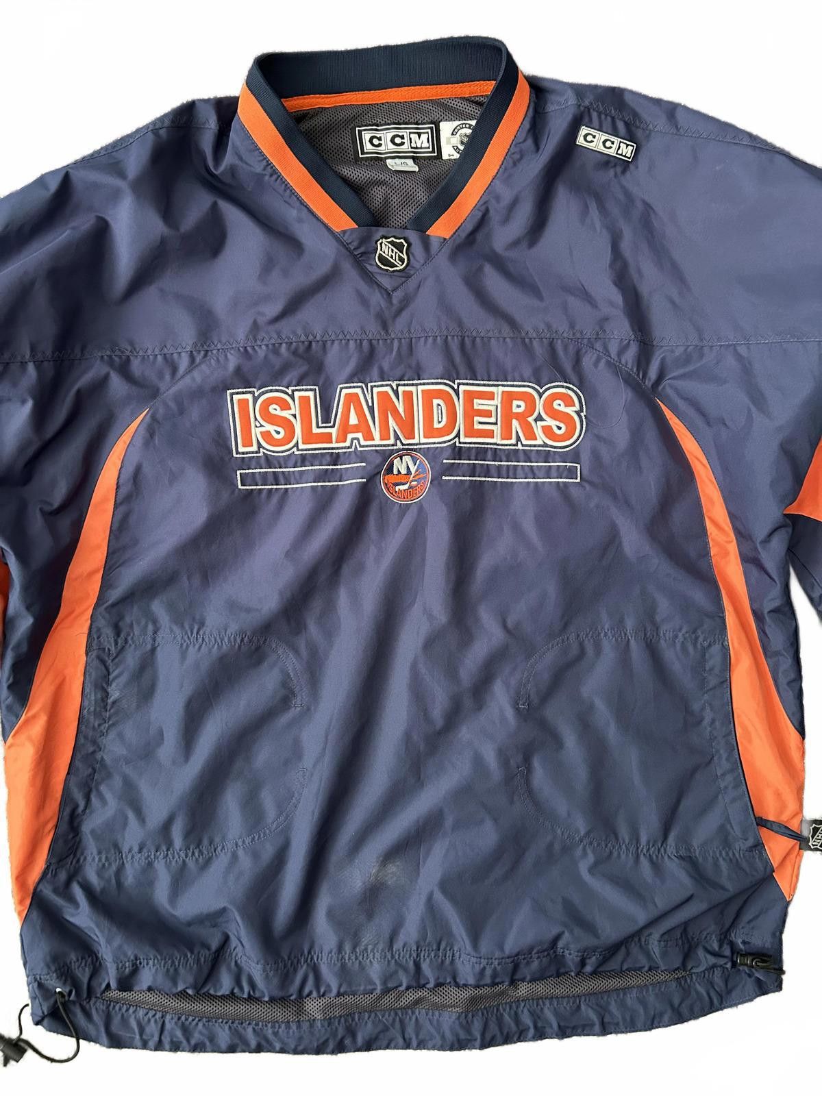 Ccm Vintage CCM x NHL New York Islanders Center Ice Pullover Size US L / EU 52-54 / 3 - 2 Thumbnail