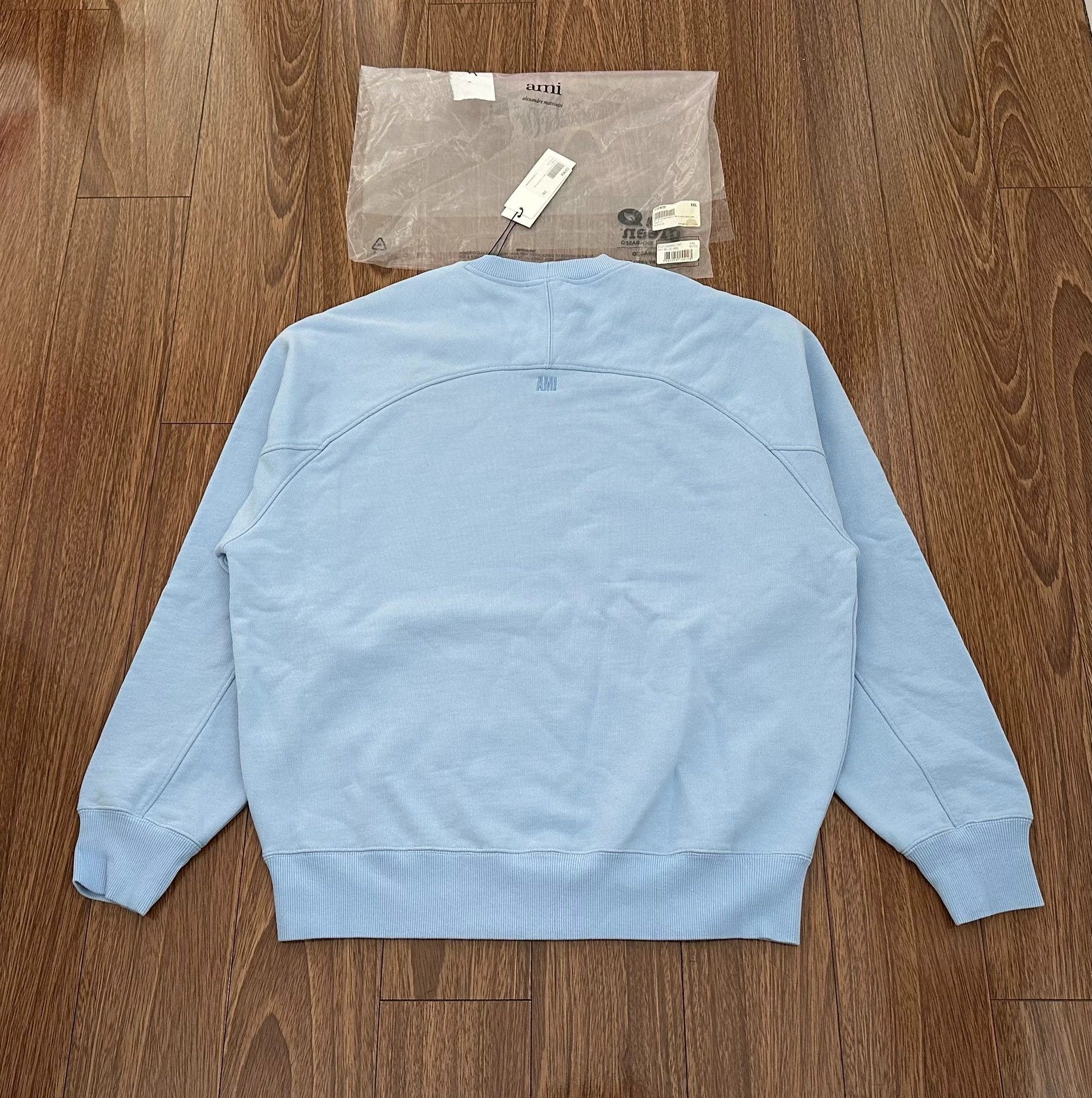 AMI AMI DE COEUR logo embroidery sweatshirt new XXL (small fit) Size US XXL / EU 58 / 5 - 2 Thumbnail