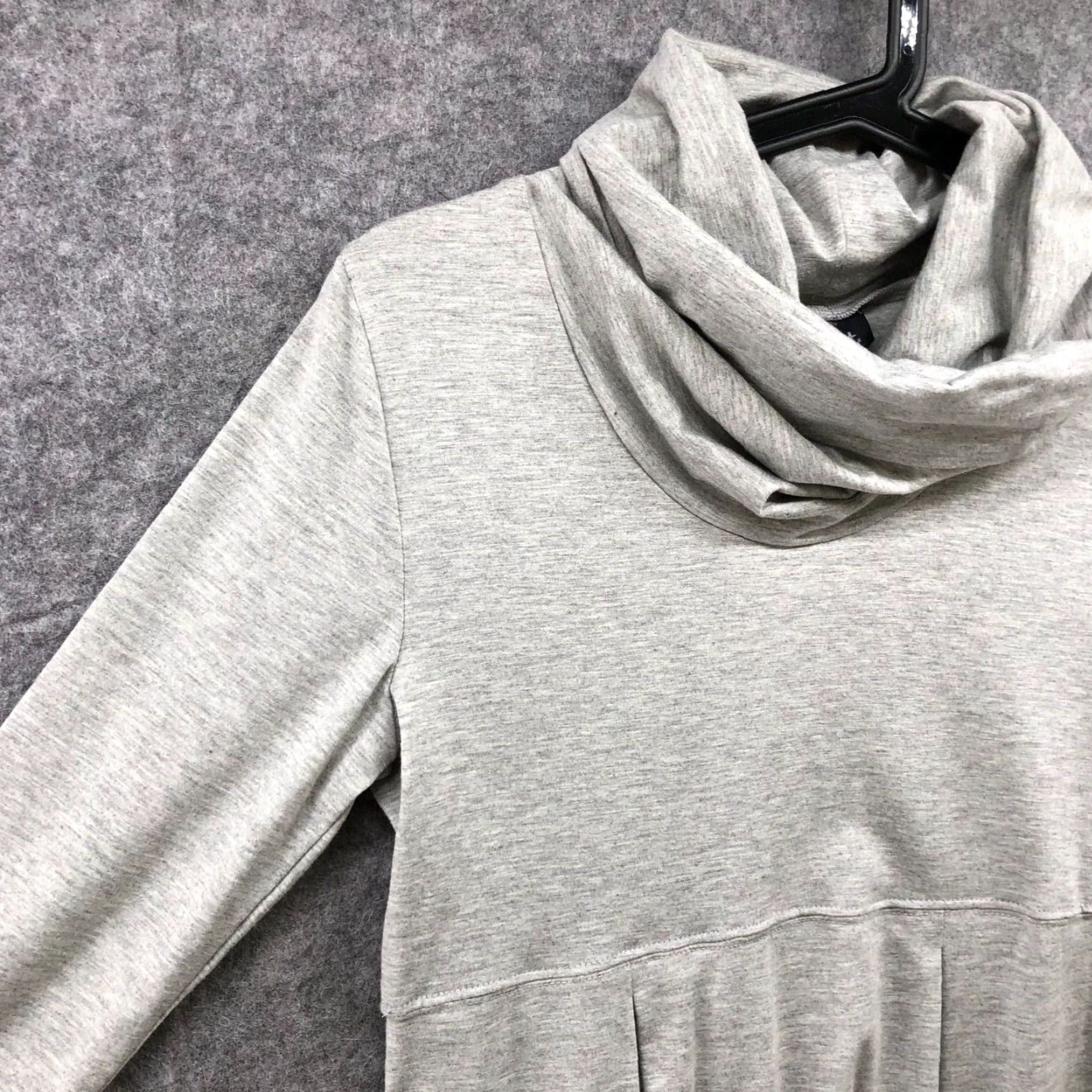 Vintage NWT Vintage A-list By Wrapper Gray Cowl Neck T Shirt Dress Long Sleeve Size M Womens Dress Shirt Size M / US 6-8 / IT 42-44 - 5 Thumbnail