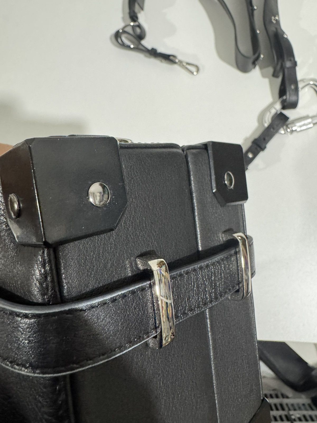 Heliot Emil Leather trunk shoulder bag Size ONE SIZE - 11 Thumbnail