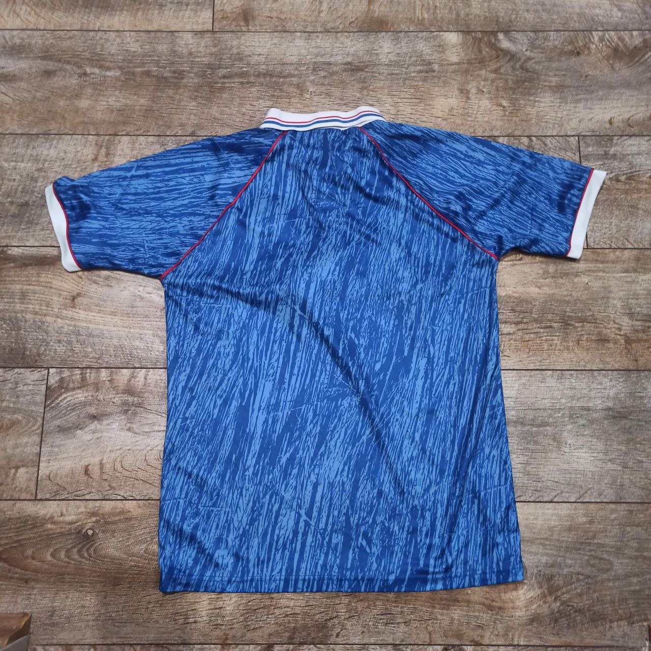 Vintage Bluebird Cardiff City Bluebirds 1992 1993 Soccer Jersey Size US L / EU 52-54 / 3 - 6 Thumbnail