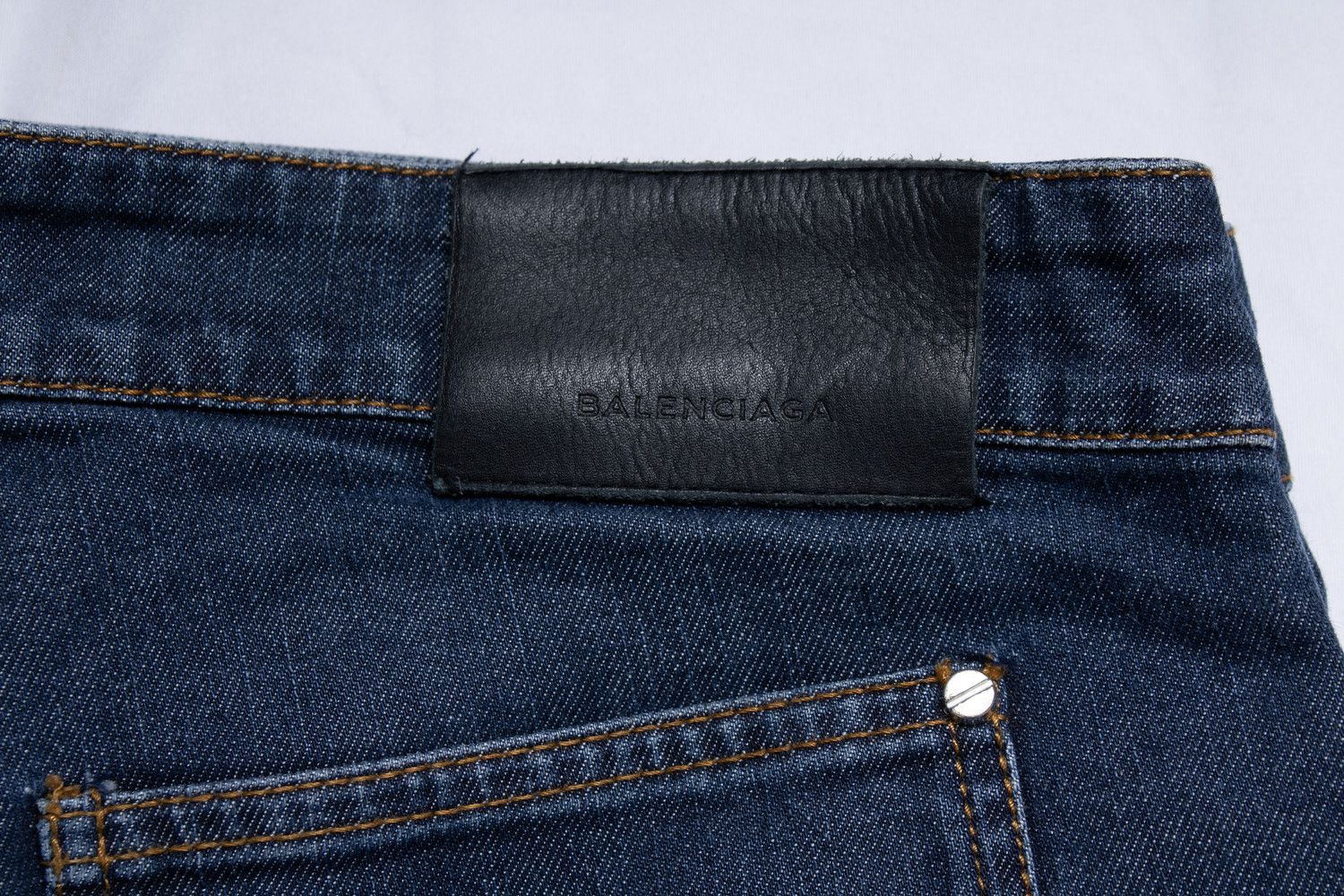 Balenciaga Balenciaga, blue straight leg jeans Size 28" / US 6 / IT 42 - 7 Thumbnail