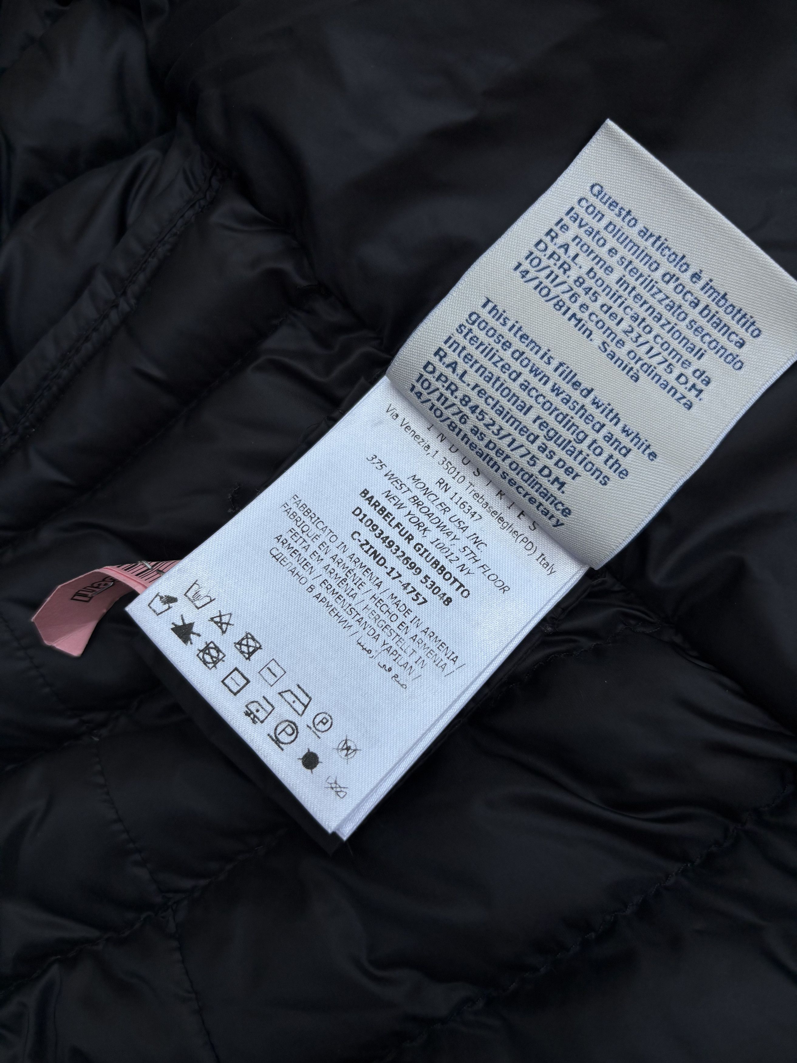 Moncler Moncler Barbelfur Down Coat Jacket quilted Size M / US 6-8 / IT 42-44 - 16 Thumbnail