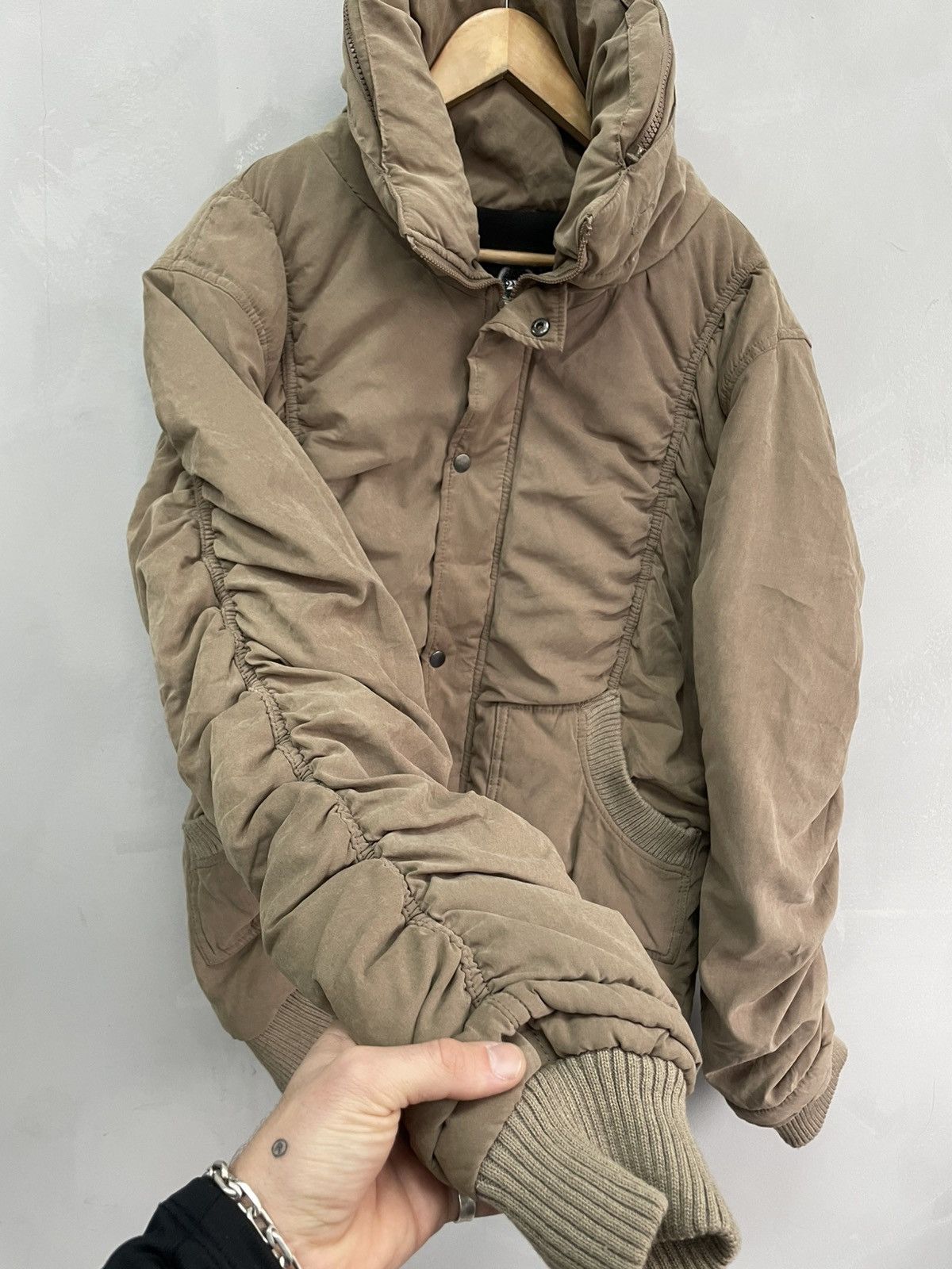 Issey Miyake Beige bondage issey miyake Jacket Multipocket Style Size US XL / EU 56 / 4 - 4 Thumbnail