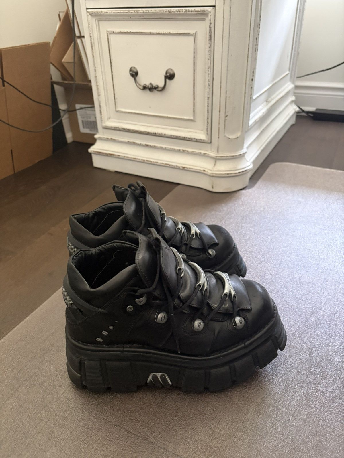 New Rock New Rock M-Tank083-C1 boots | Grailed