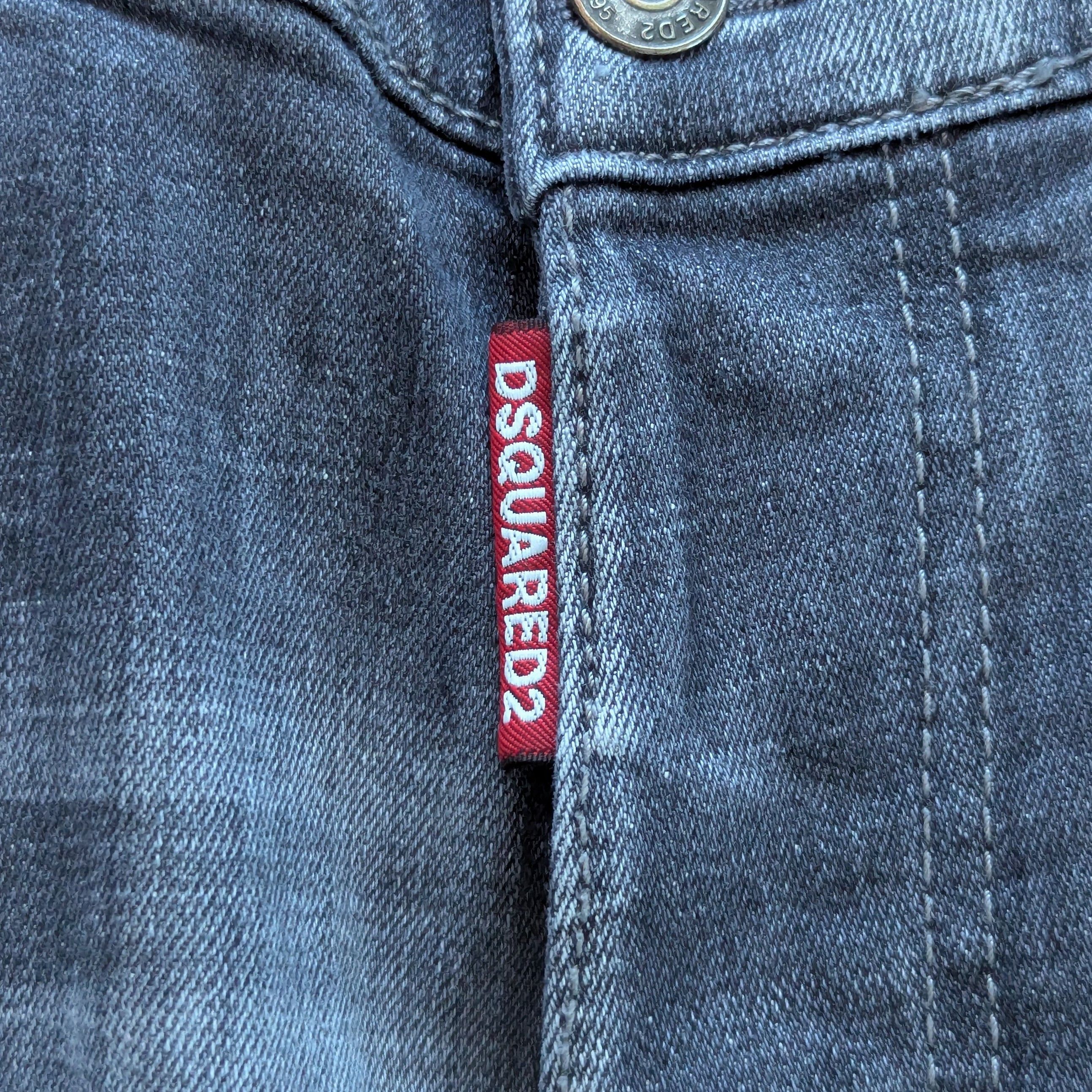 Dsquared2 DSQUARED2 Tidy Biker Jean Made In Italy Denim Pants Luxury Size US 32 / EU 48 - 4 Thumbnail