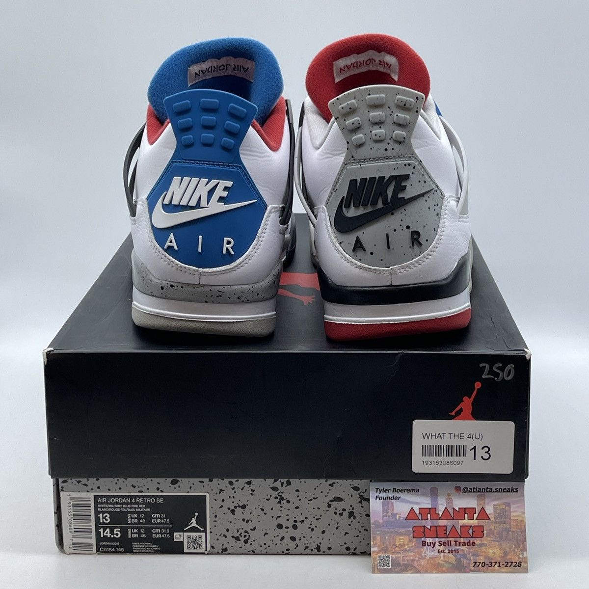 Jordan Brand Air Jordan 4 what the 4 Size US 13 / EU 46 - 3 Thumbnail